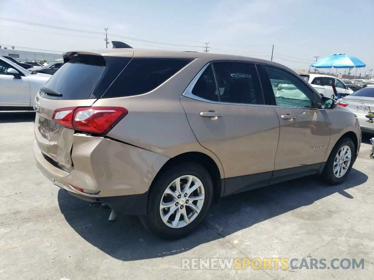 3 Photograph of a damaged car 2GNAXKEV9K6292524 CHEVROLET EQUINOX 2019
