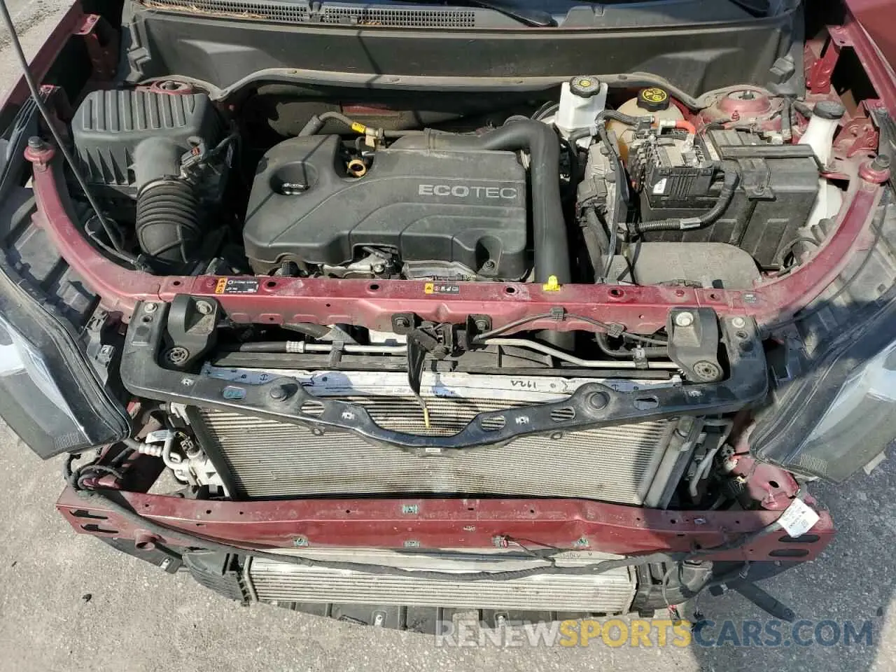 13 Photograph of a damaged car 2GNAXKEV9K6305546 CHEVROLET EQUINOX 2019