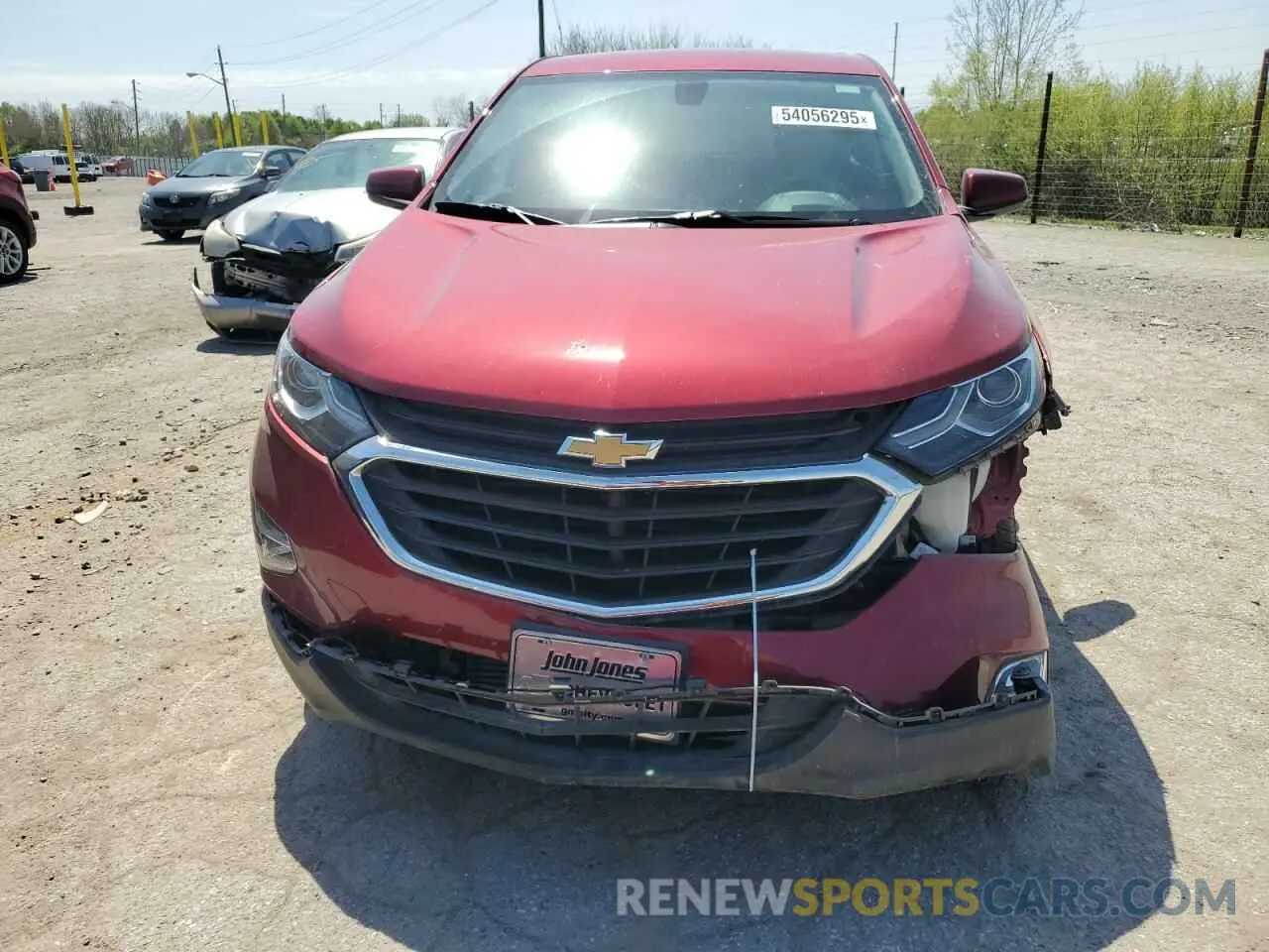 5 Photograph of a damaged car 2GNAXKEVXK6105596 CHEVROLET EQUINOX 2019