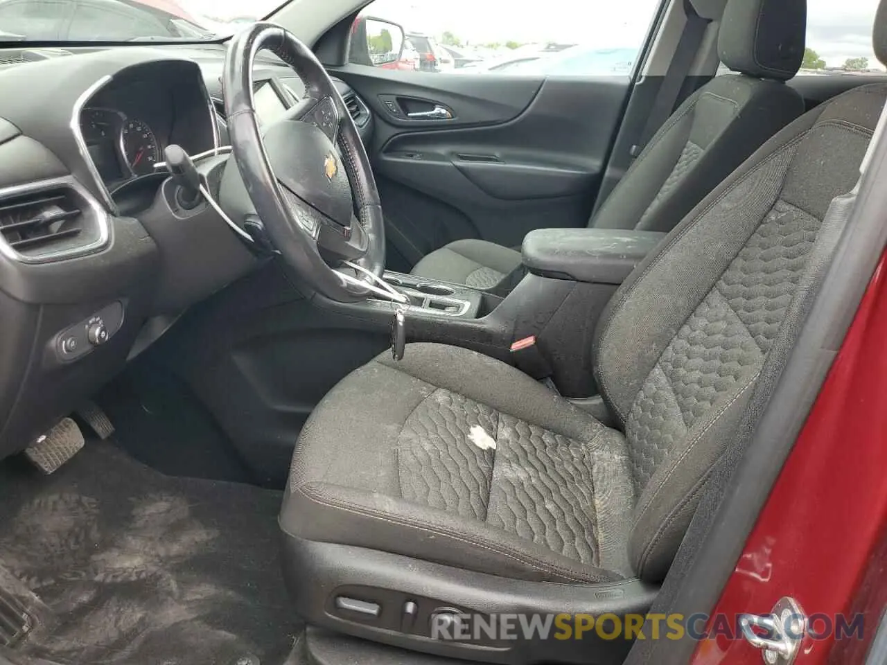 7 Photograph of a damaged car 2GNAXKEVXK6105596 CHEVROLET EQUINOX 2019