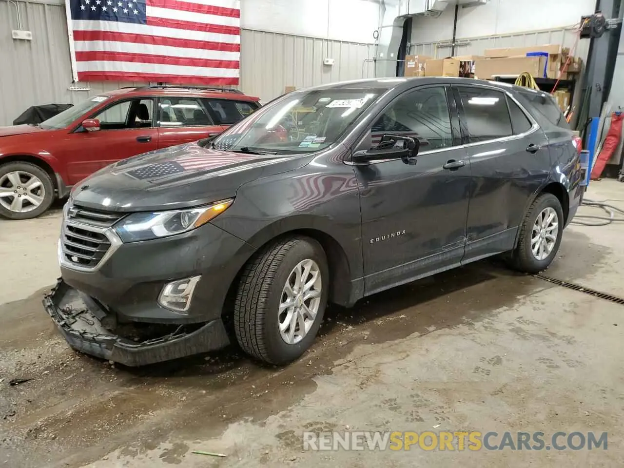 1 Photograph of a damaged car 2GNAXKEVXK6112757 CHEVROLET EQUINOX 2019
