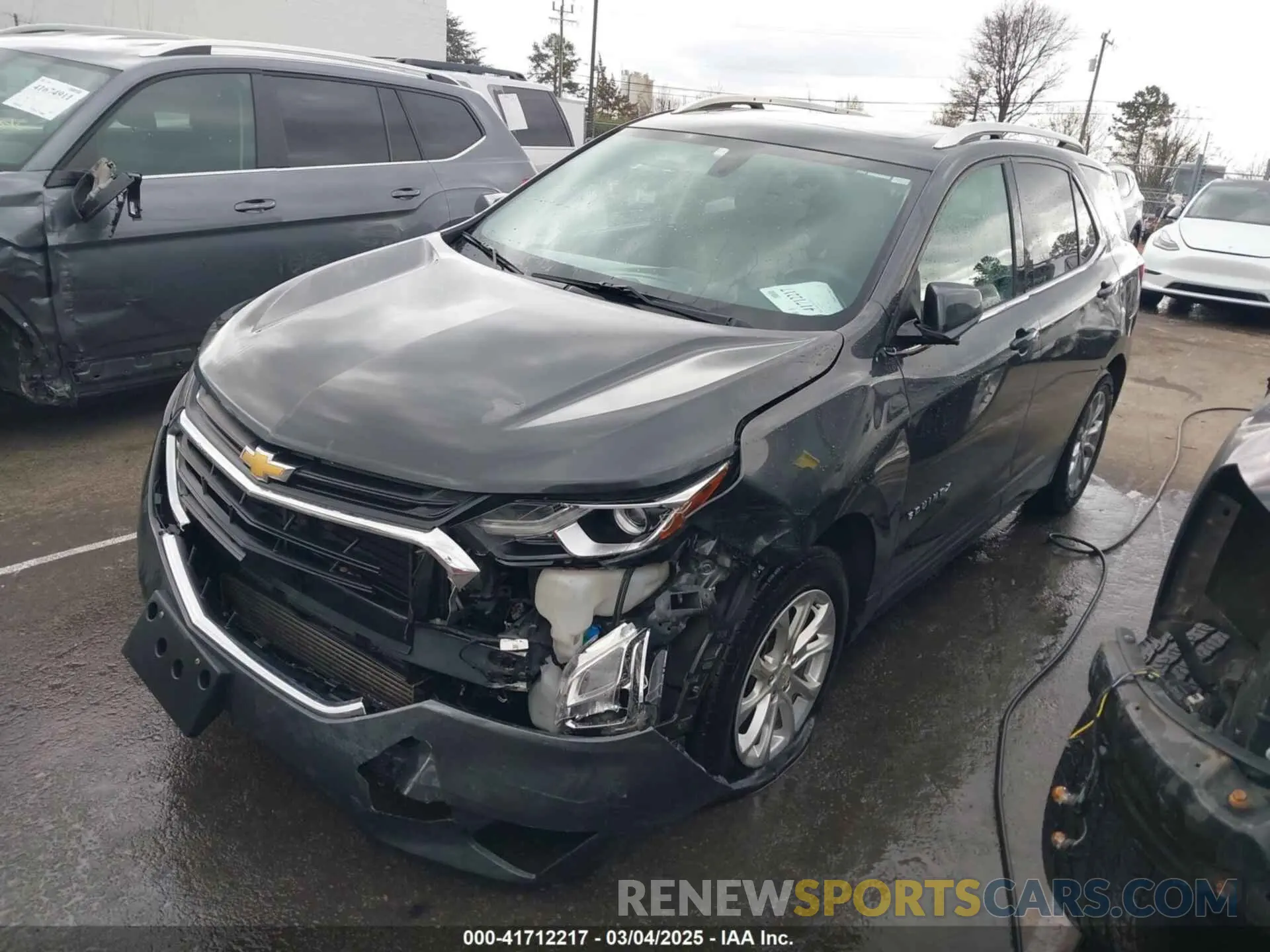 6 Photograph of a damaged car 2GNAXKEVXK6152191 CHEVROLET EQUINOX 2019