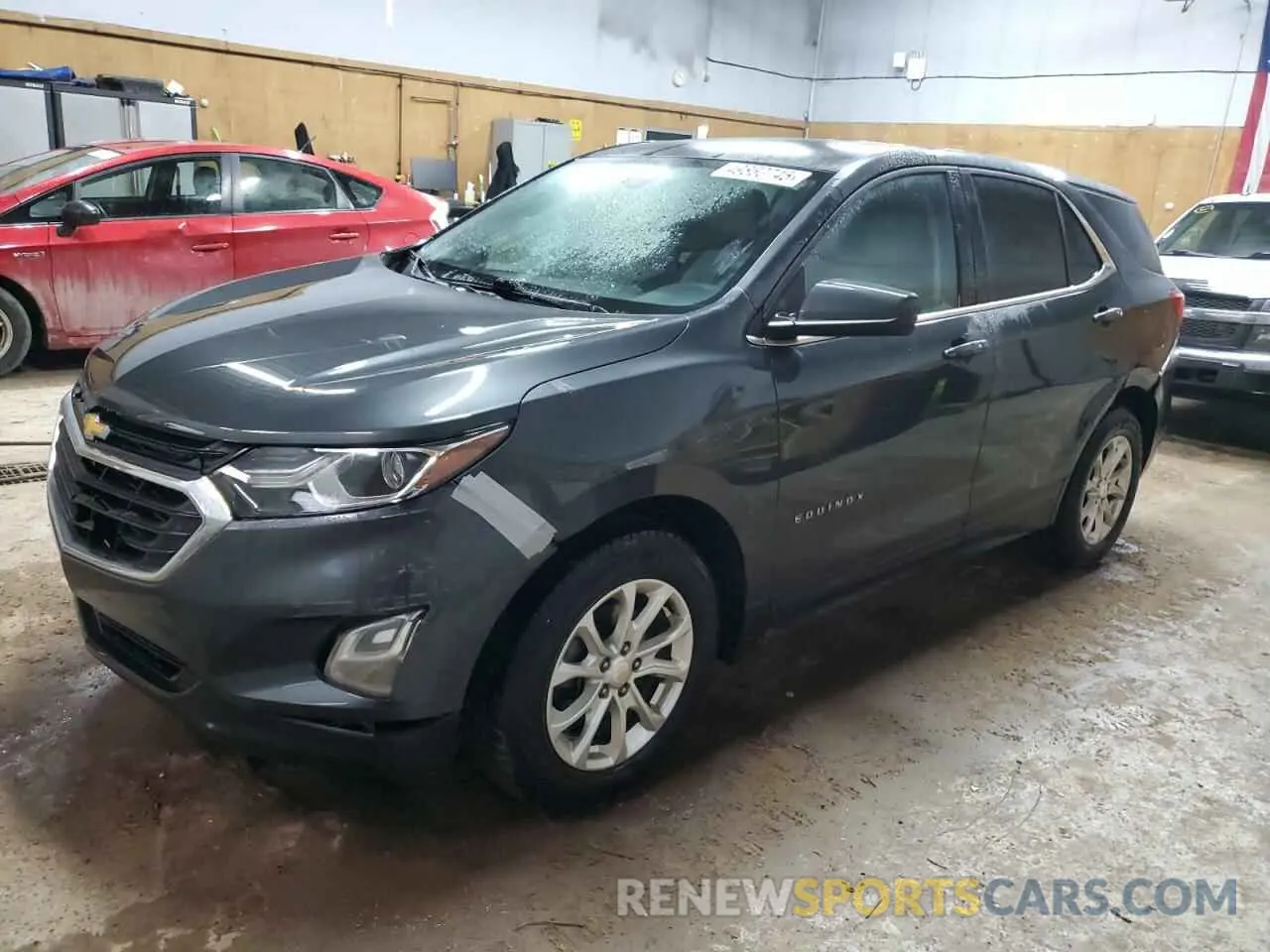 1 Photograph of a damaged car 2GNAXKEVXK6181965 CHEVROLET EQUINOX 2019