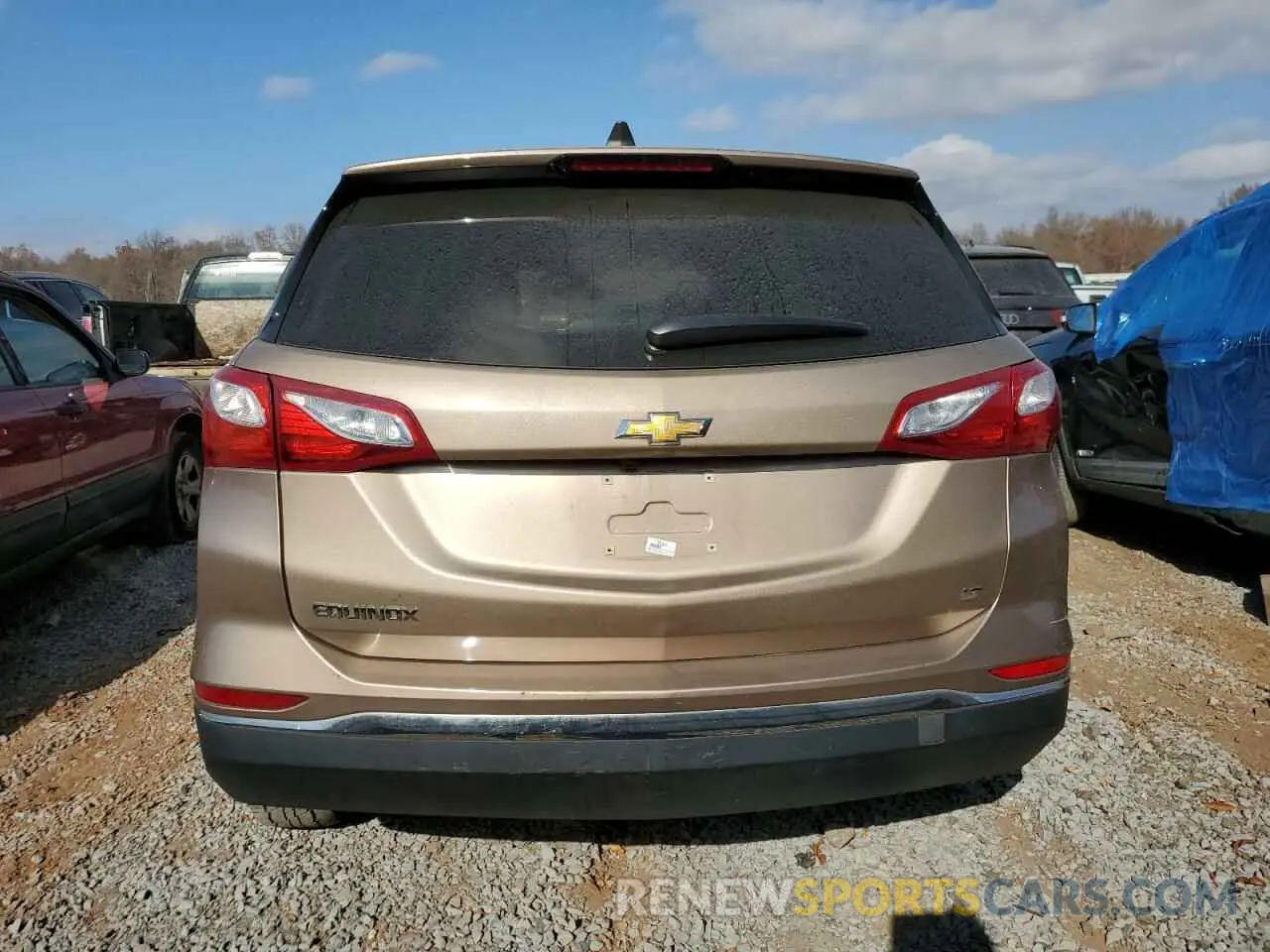 6 Photograph of a damaged car 2GNAXKEVXK6186115 CHEVROLET EQUINOX 2019