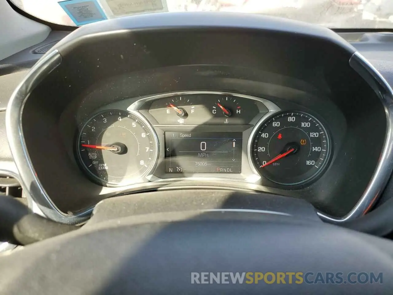 9 Photograph of a damaged car 2GNAXKEVXK6186115 CHEVROLET EQUINOX 2019