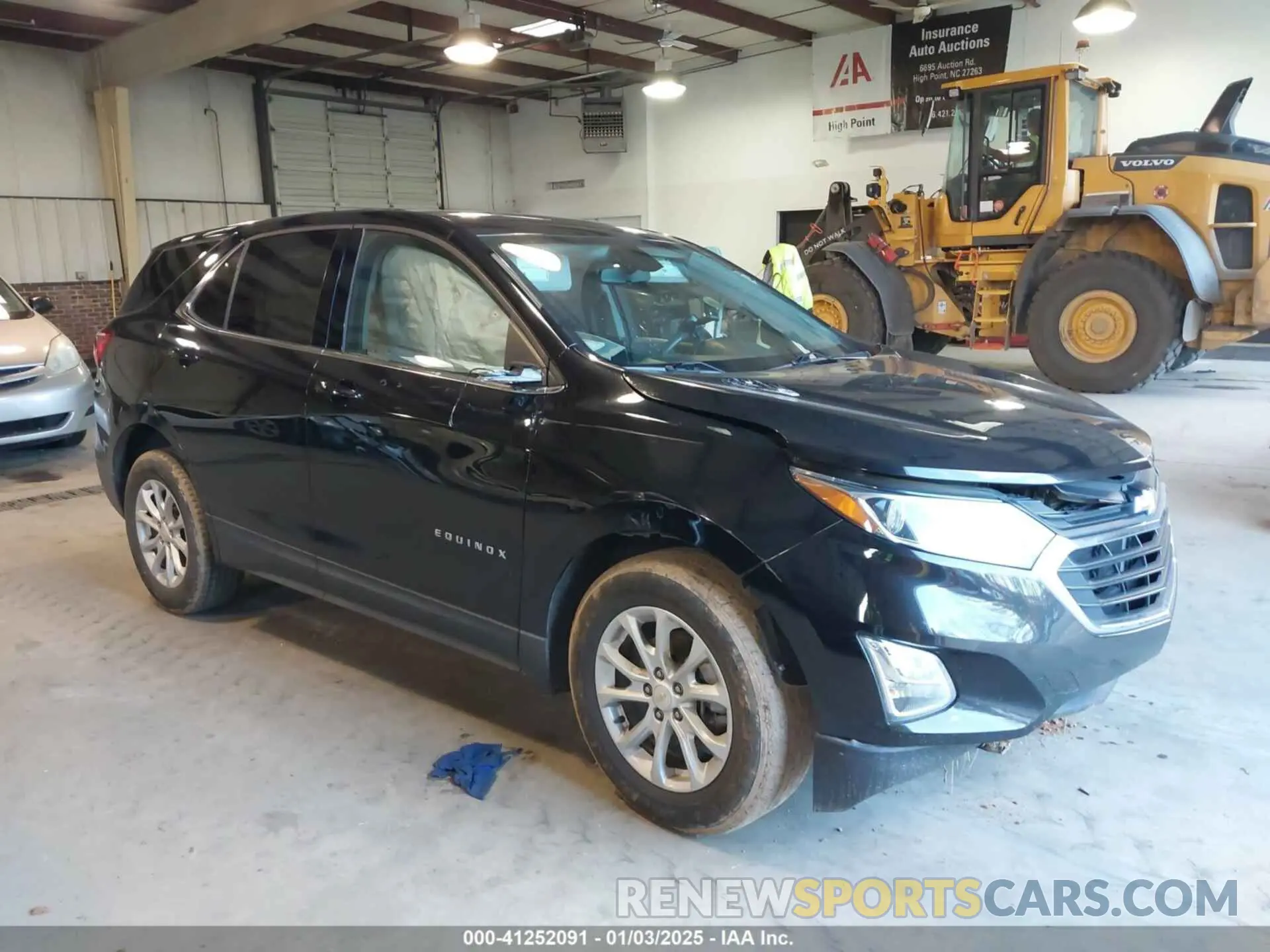 1 Photograph of a damaged car 2GNAXKEVXK6211207 CHEVROLET EQUINOX 2019