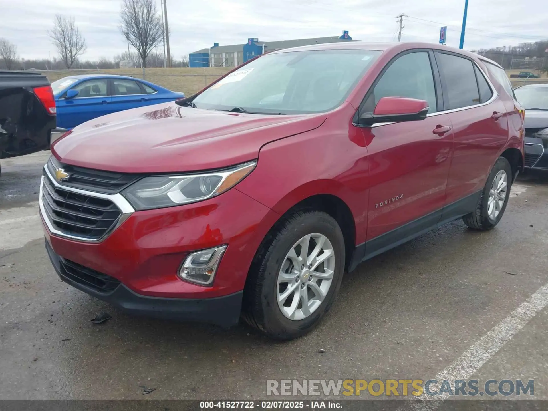 2 Photograph of a damaged car 2GNAXKEVXK6297943 CHEVROLET EQUINOX 2019