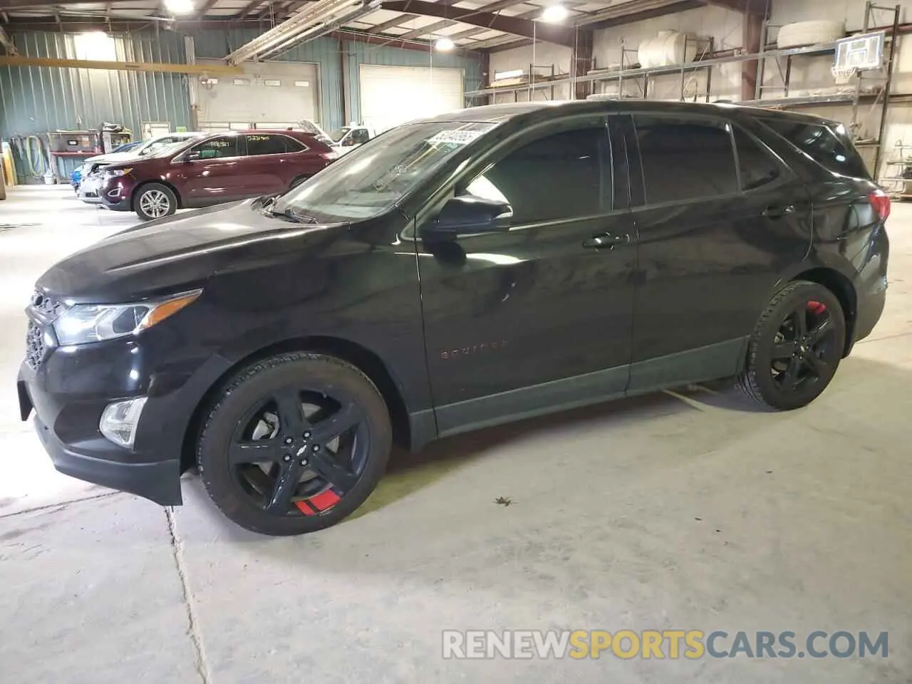 1 Photograph of a damaged car 2GNAXLEX0K6161893 CHEVROLET EQUINOX 2019