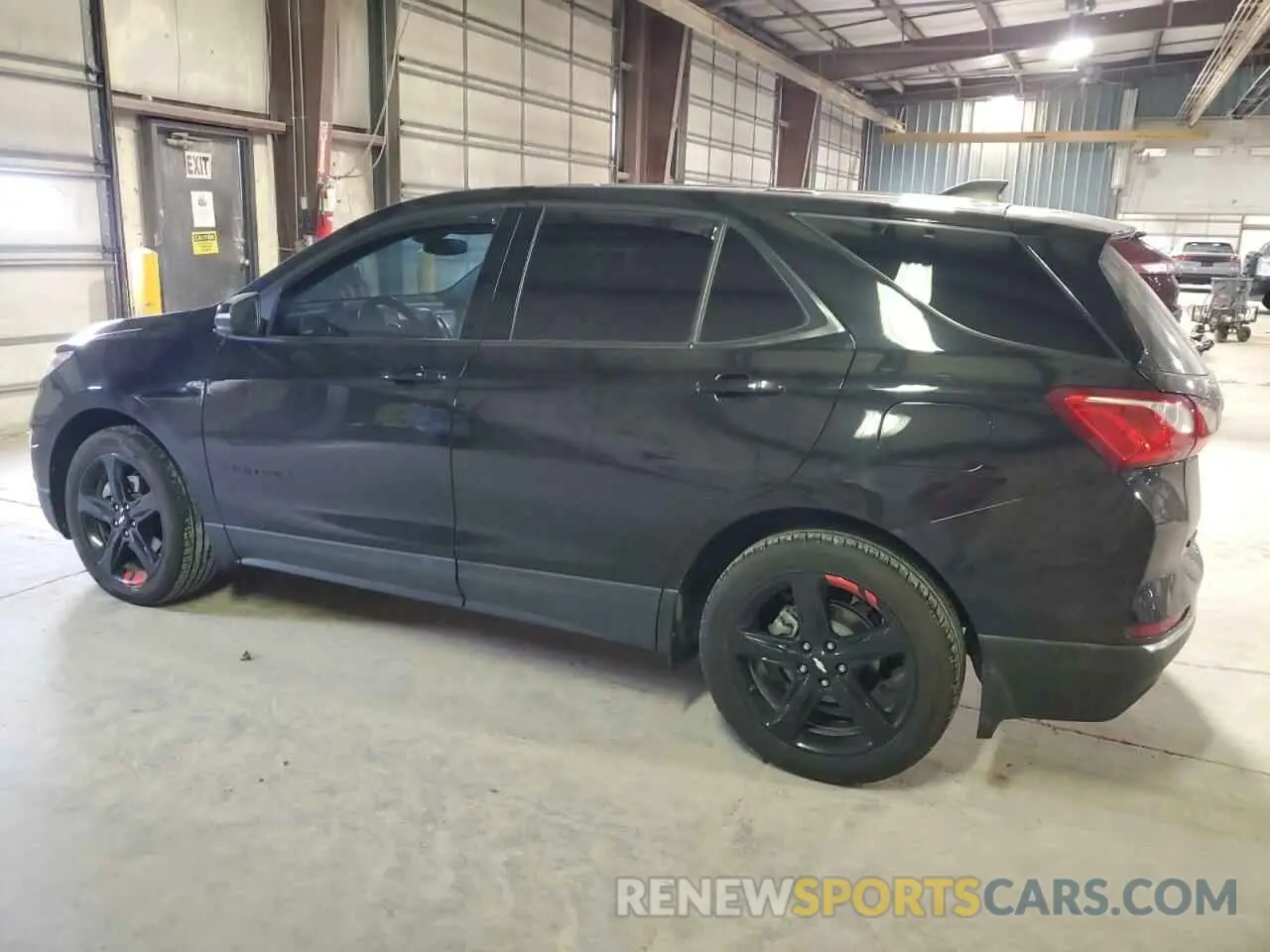 2 Photograph of a damaged car 2GNAXLEX0K6161893 CHEVROLET EQUINOX 2019