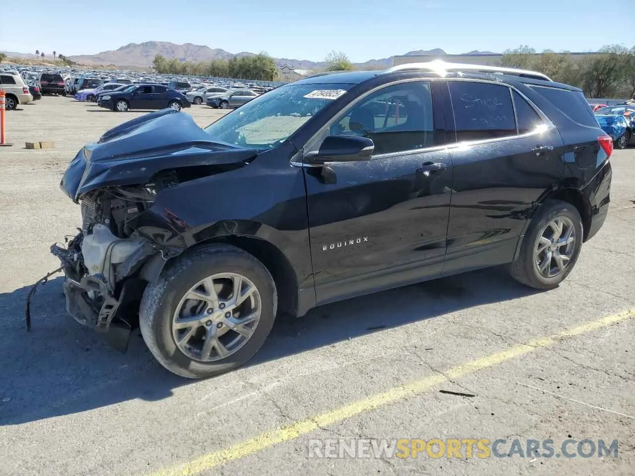 1 Photograph of a damaged car 2GNAXLEX0K6241761 CHEVROLET EQUINOX 2019