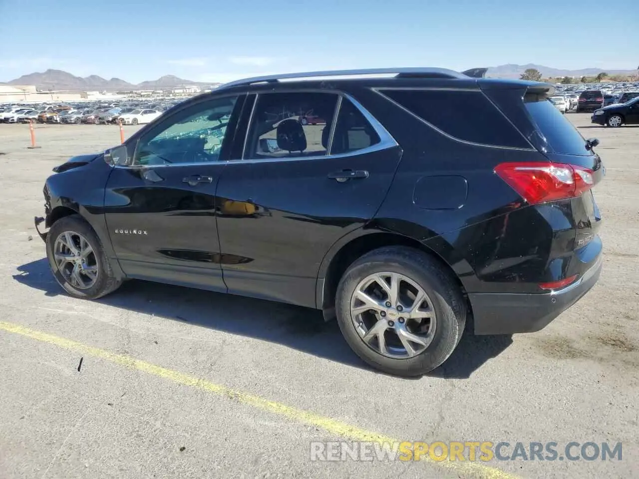 2 Photograph of a damaged car 2GNAXLEX0K6241761 CHEVROLET EQUINOX 2019