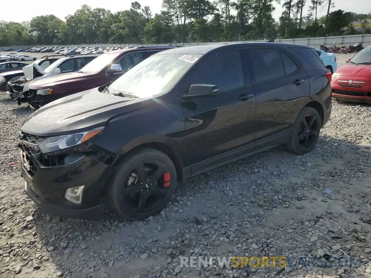 1 Photograph of a damaged car 2GNAXLEX1K6160140 CHEVROLET EQUINOX 2019