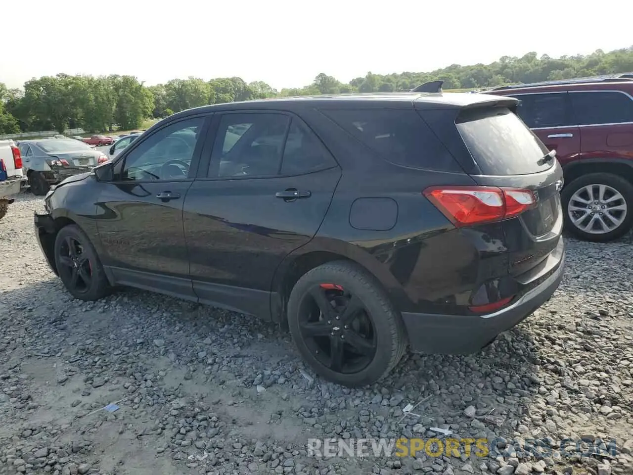 2 Photograph of a damaged car 2GNAXLEX1K6160140 CHEVROLET EQUINOX 2019