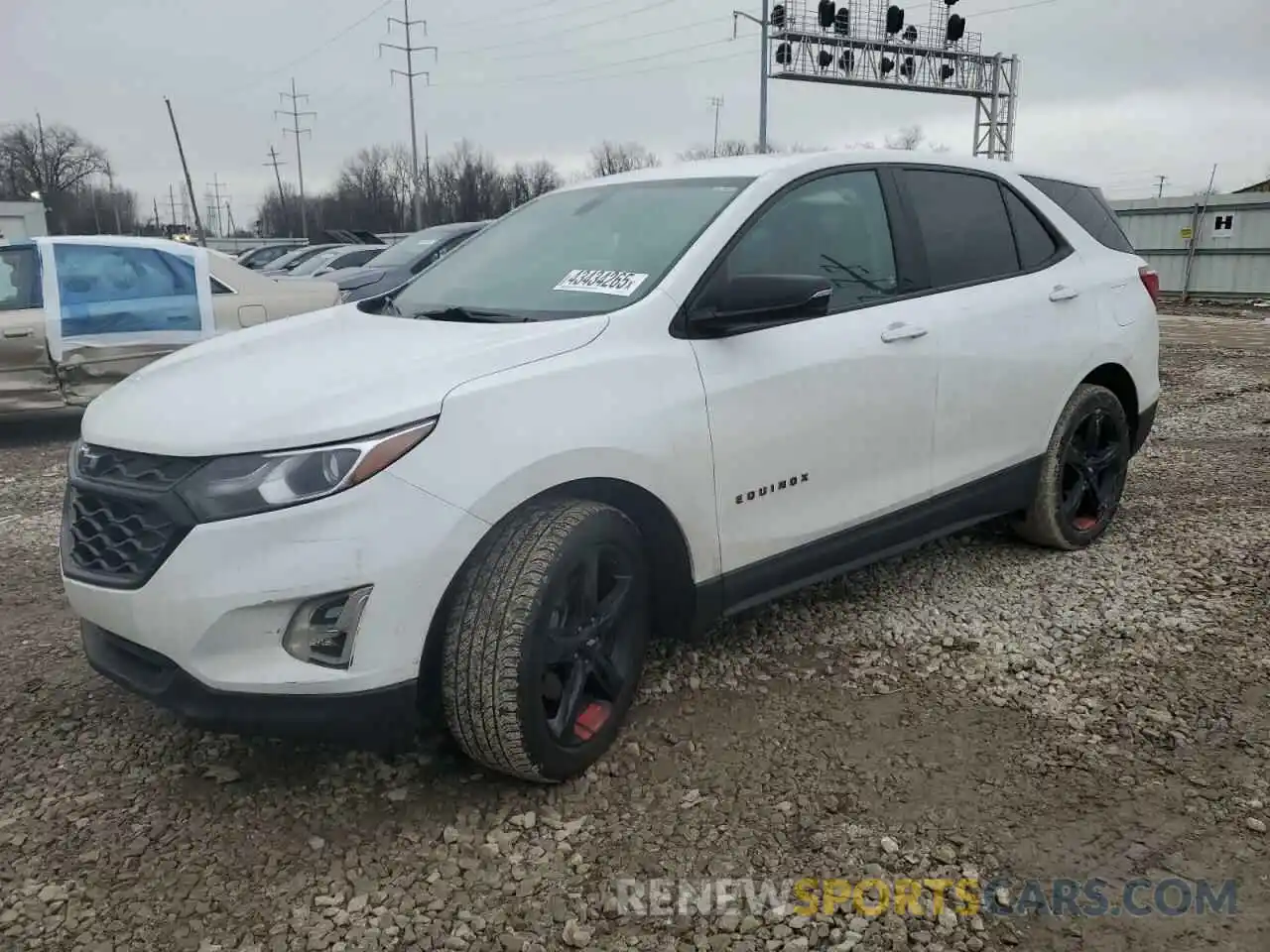 1 Photograph of a damaged car 2GNAXLEX1K6195339 CHEVROLET EQUINOX 2019