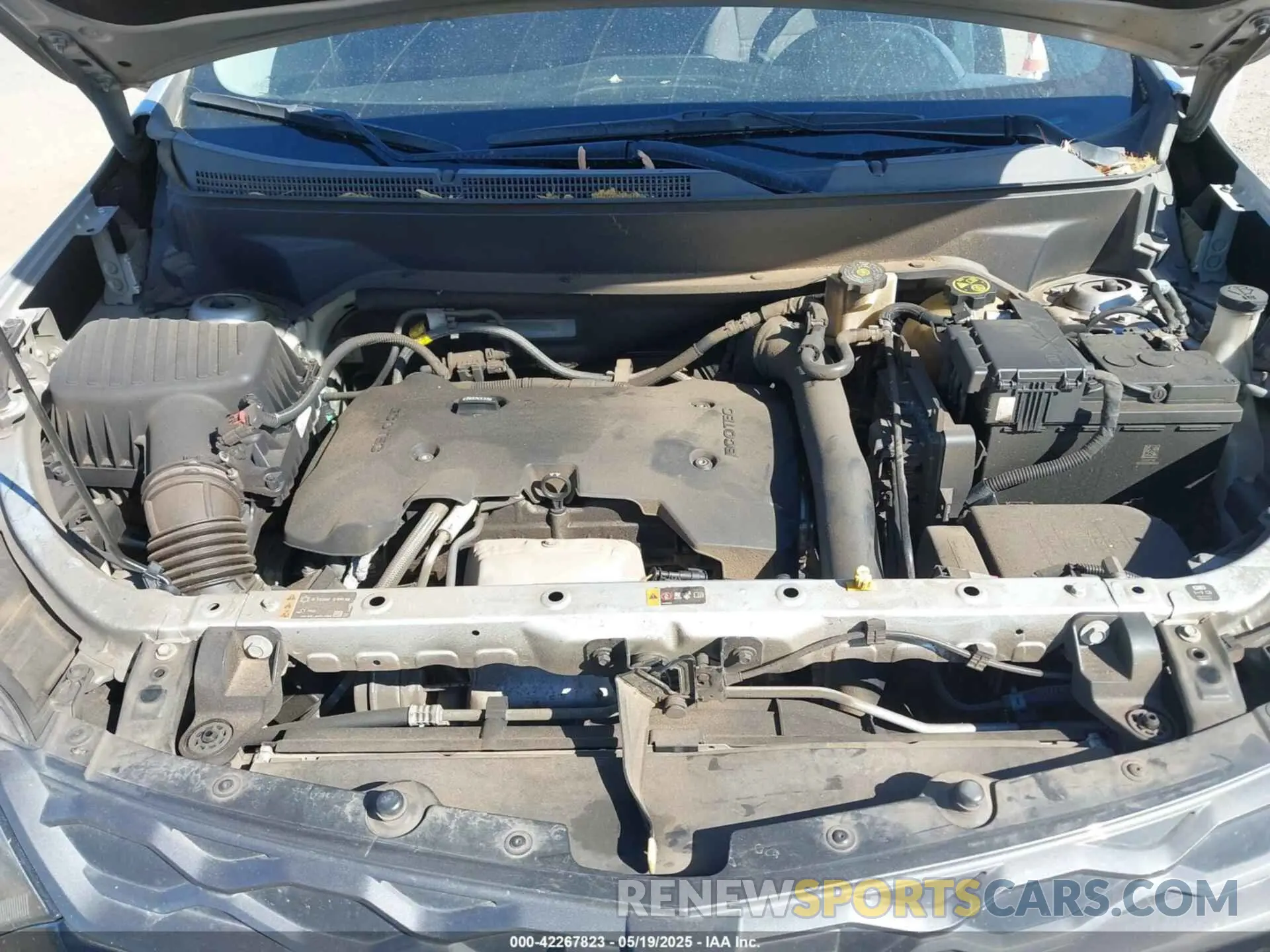 10 Photograph of a damaged car 2GNAXLEX1K6207599 CHEVROLET EQUINOX 2019