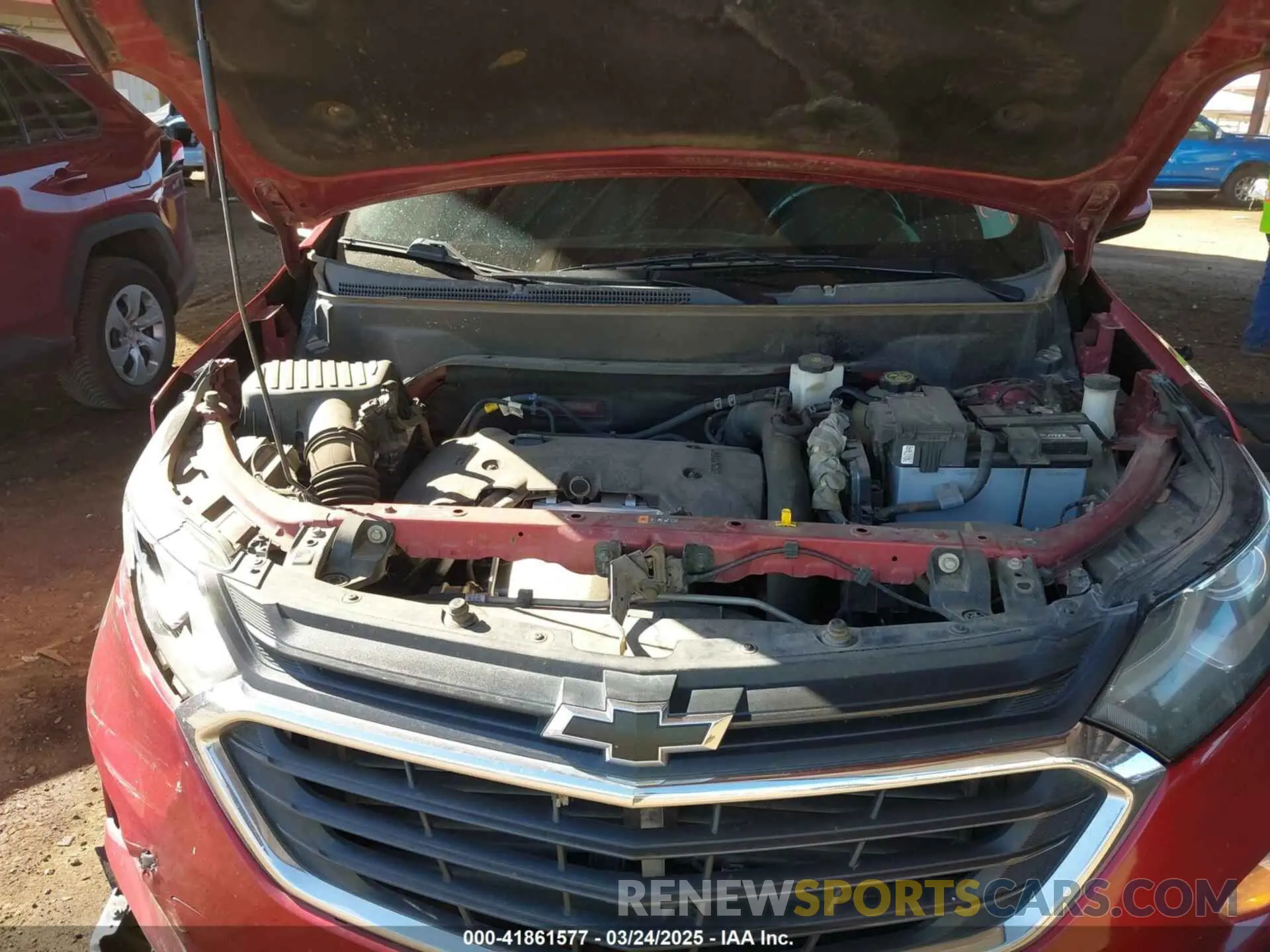 10 Photograph of a damaged car 2GNAXLEX1K6212771 CHEVROLET EQUINOX 2019