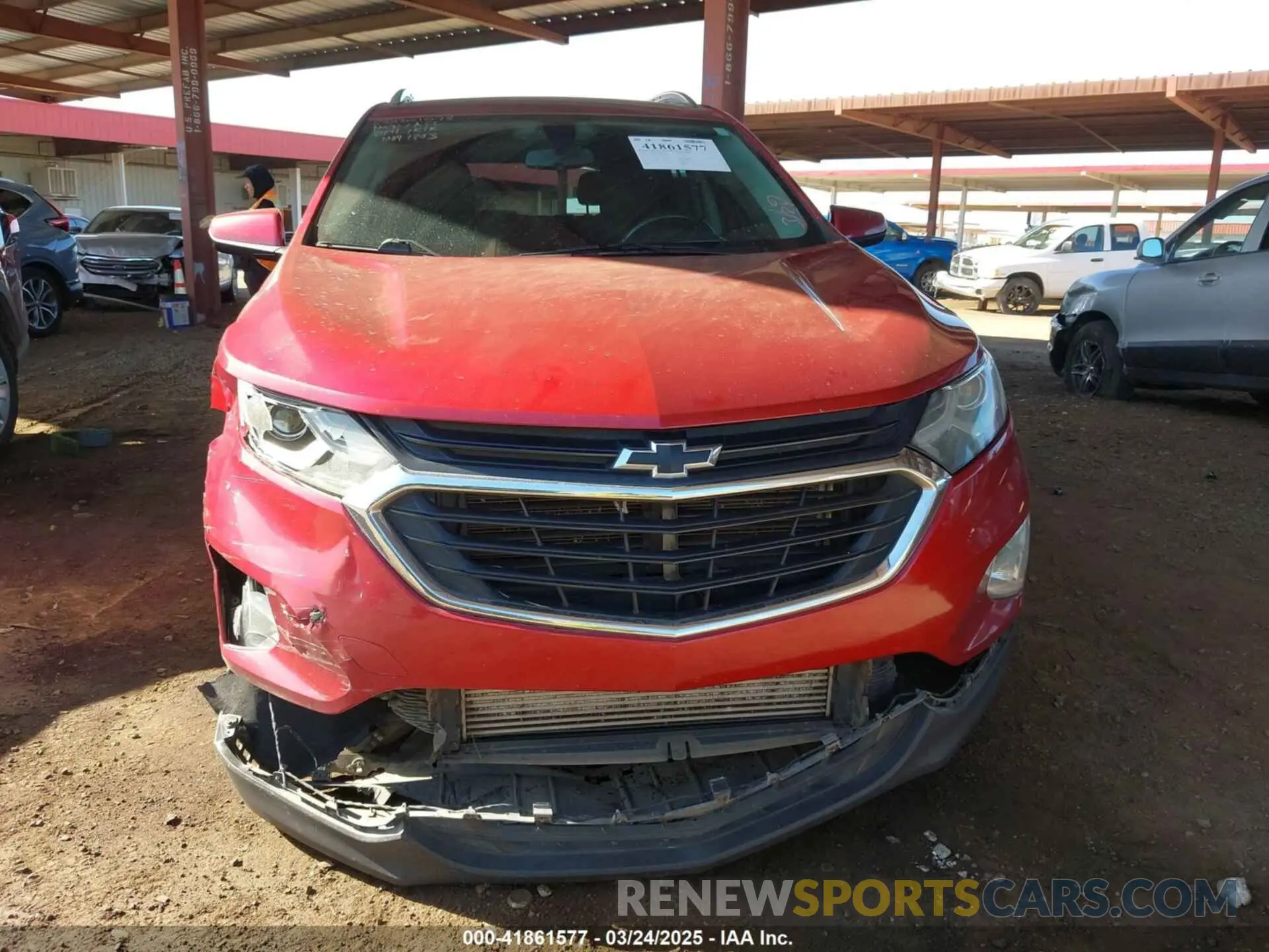 6 Photograph of a damaged car 2GNAXLEX1K6212771 CHEVROLET EQUINOX 2019