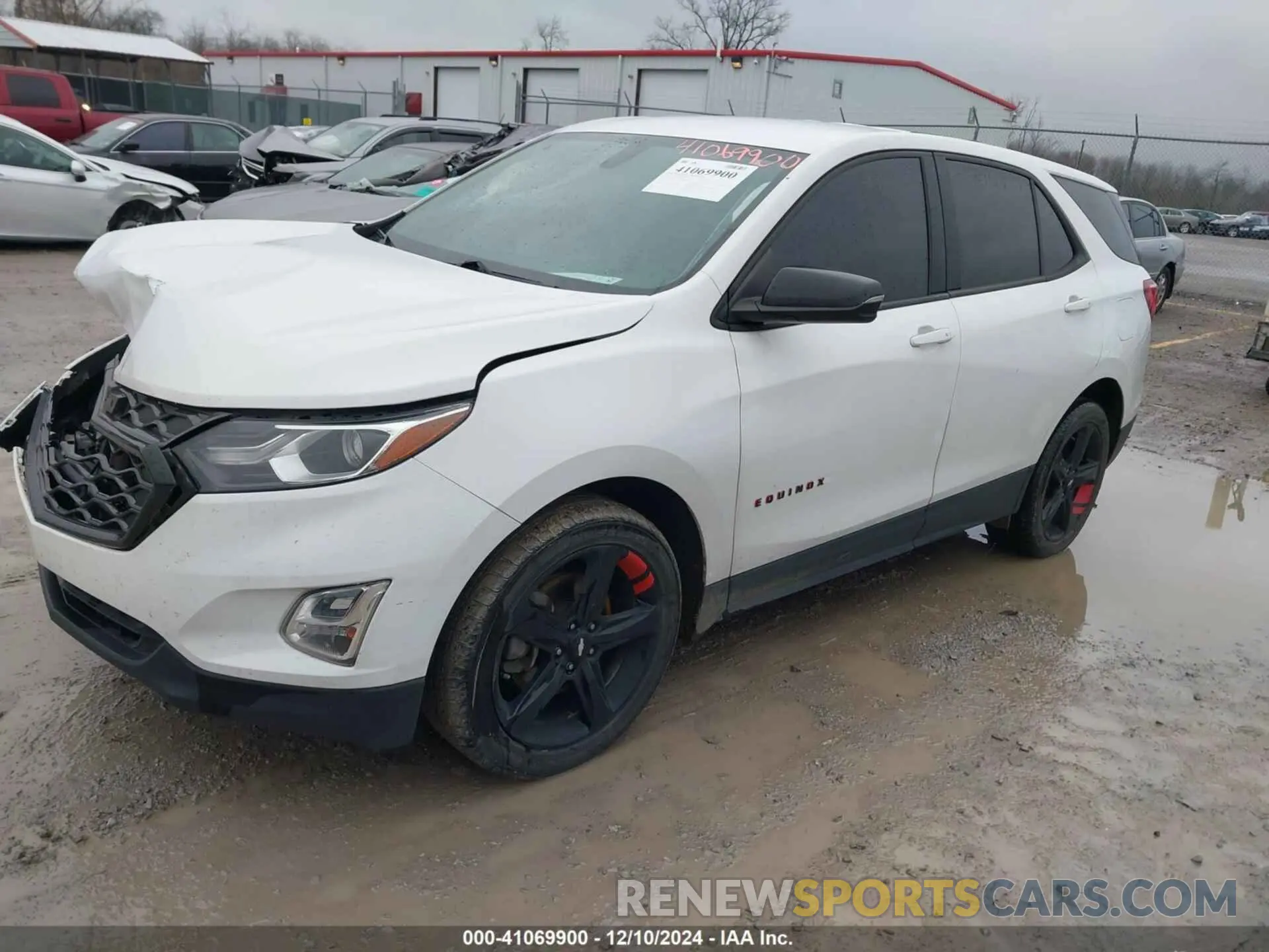 2 Photograph of a damaged car 2GNAXLEX2K6282229 CHEVROLET EQUINOX 2019