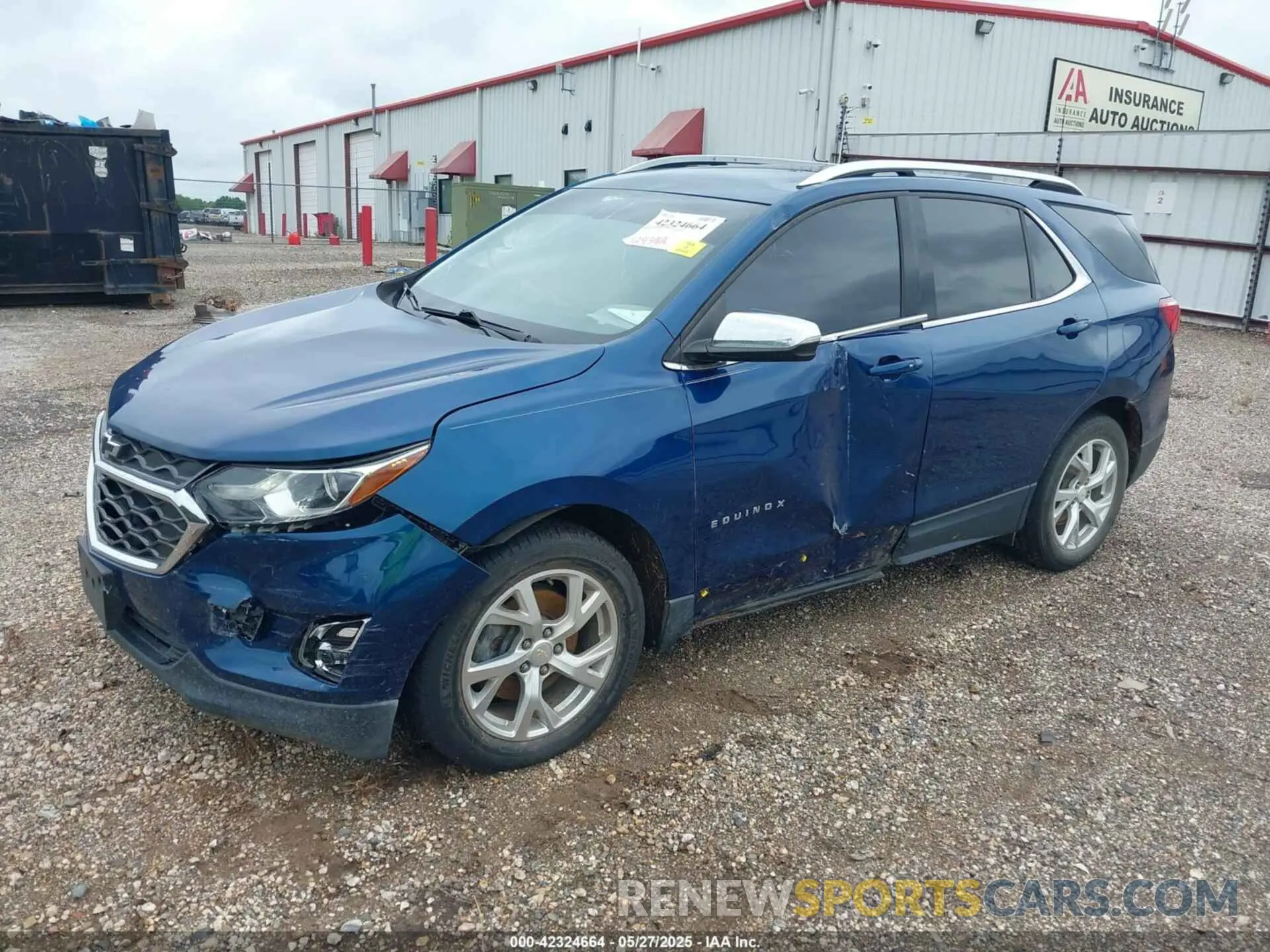 2 Photograph of a damaged car 2GNAXLEX3K6127642 CHEVROLET EQUINOX 2019