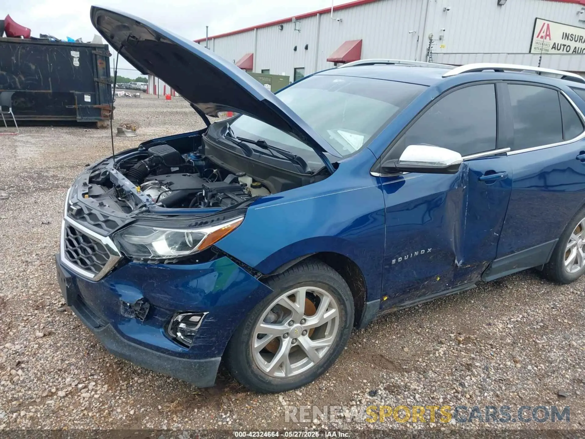 21 Photograph of a damaged car 2GNAXLEX3K6127642 CHEVROLET EQUINOX 2019