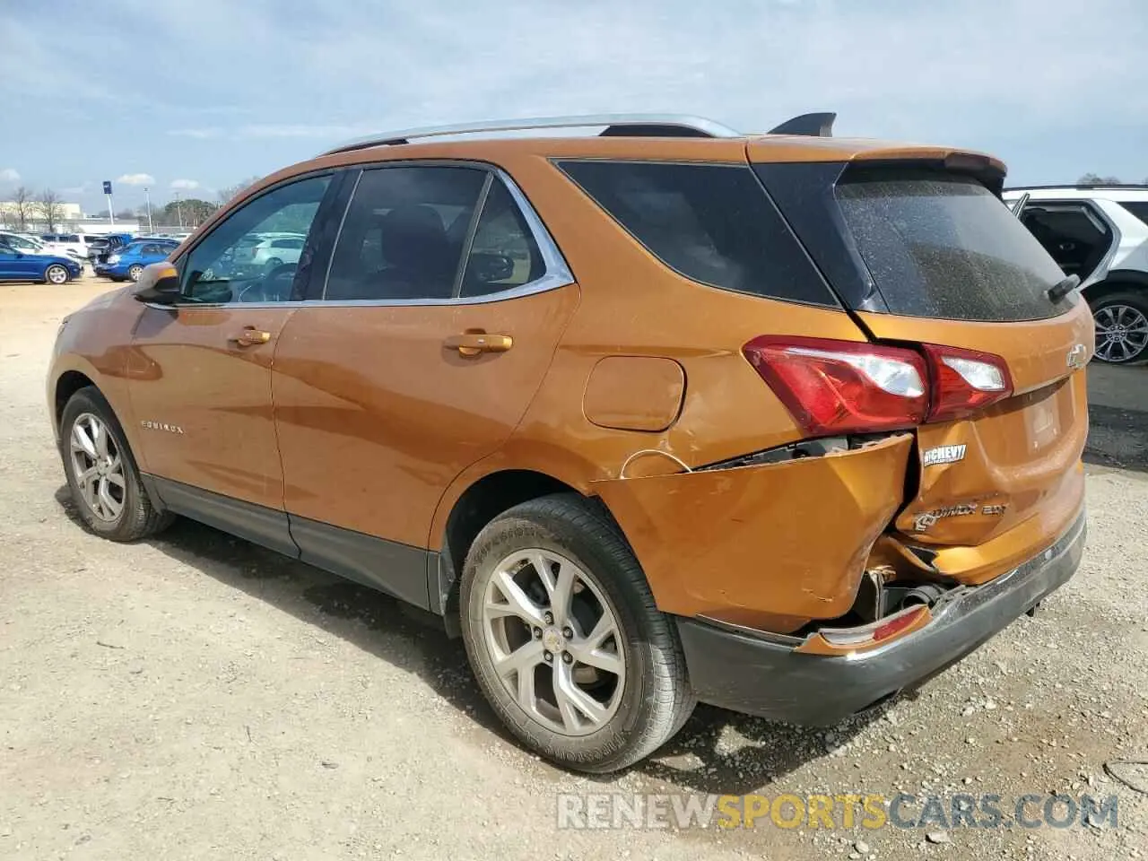 2 Photograph of a damaged car 2GNAXLEX4K6153358 CHEVROLET EQUINOX 2019