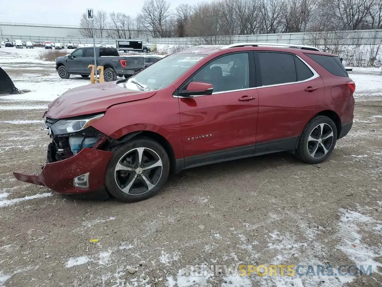 1 Photograph of a damaged car 2GNAXLEX4K6206429 CHEVROLET EQUINOX 2019