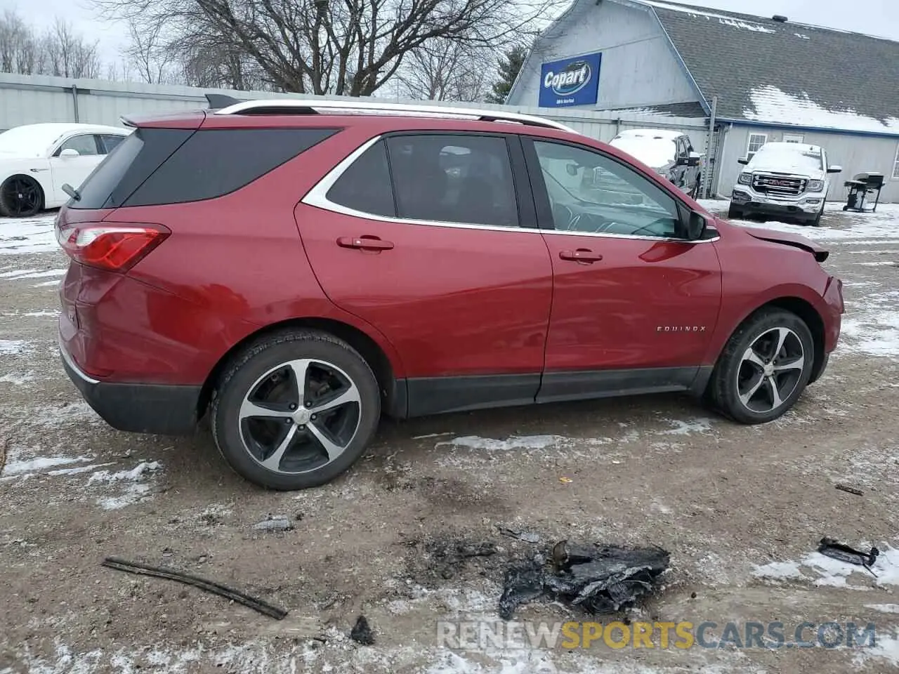 3 Photograph of a damaged car 2GNAXLEX4K6206429 CHEVROLET EQUINOX 2019