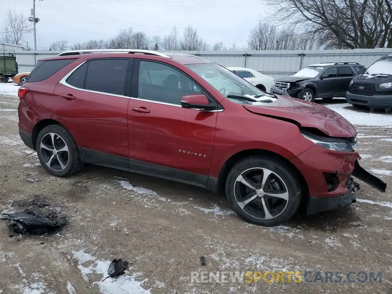 4 Photograph of a damaged car 2GNAXLEX4K6206429 CHEVROLET EQUINOX 2019