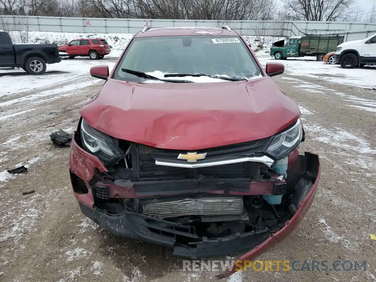 5 Photograph of a damaged car 2GNAXLEX4K6206429 CHEVROLET EQUINOX 2019