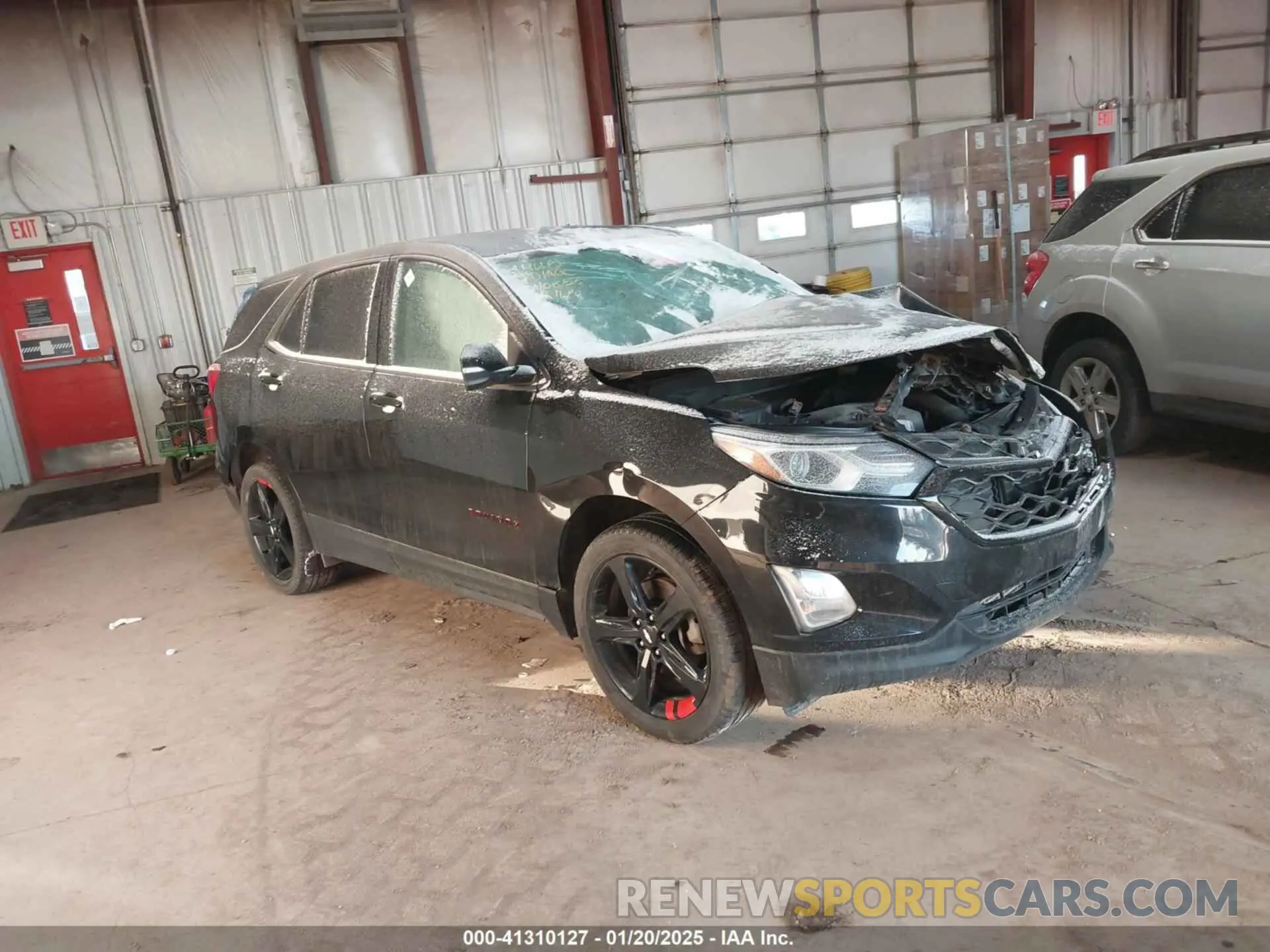 1 Photograph of a damaged car 2GNAXLEX4K6249104 CHEVROLET EQUINOX 2019