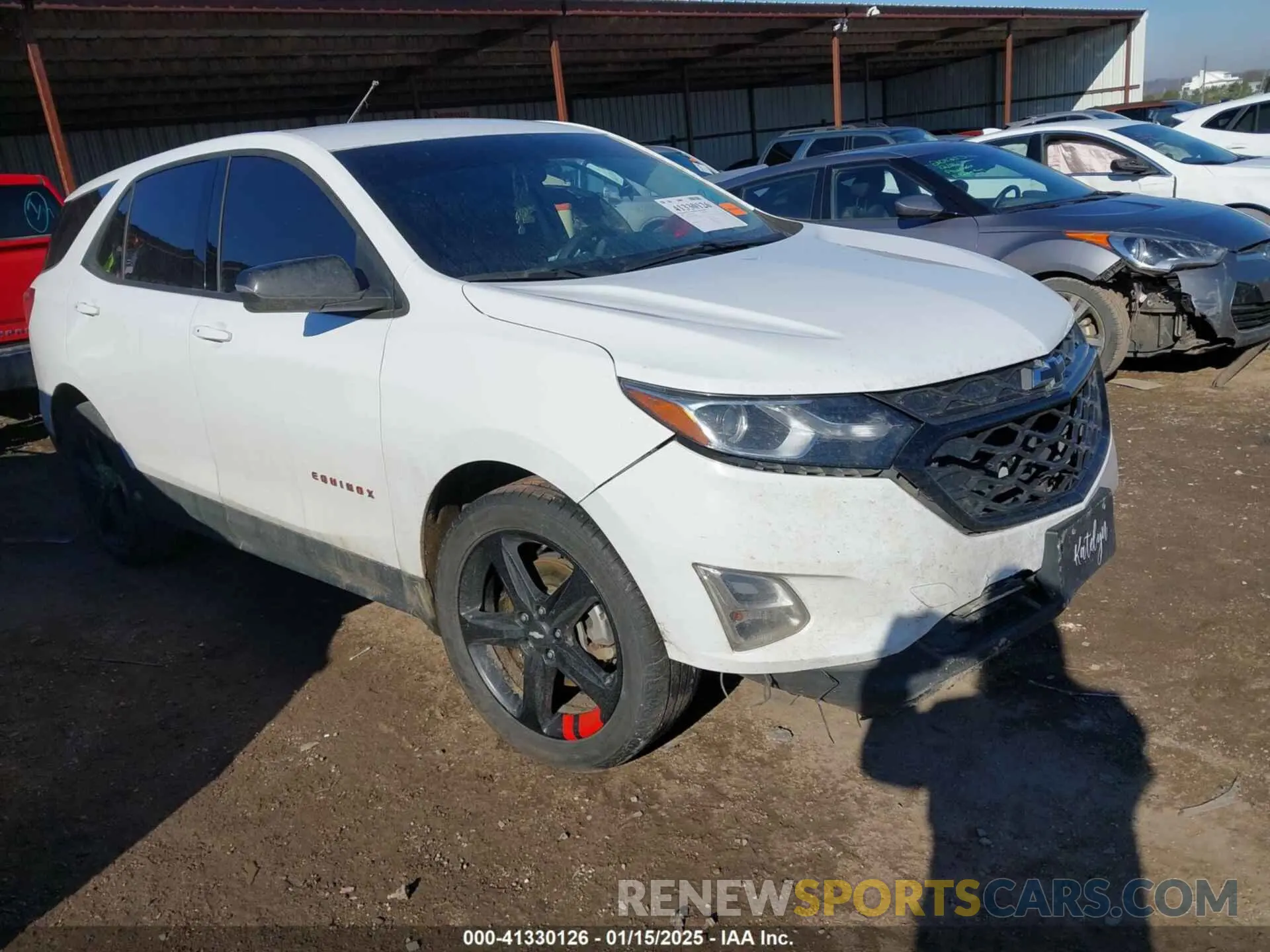1 Photograph of a damaged car 2GNAXLEX5K6162506 CHEVROLET EQUINOX 2019