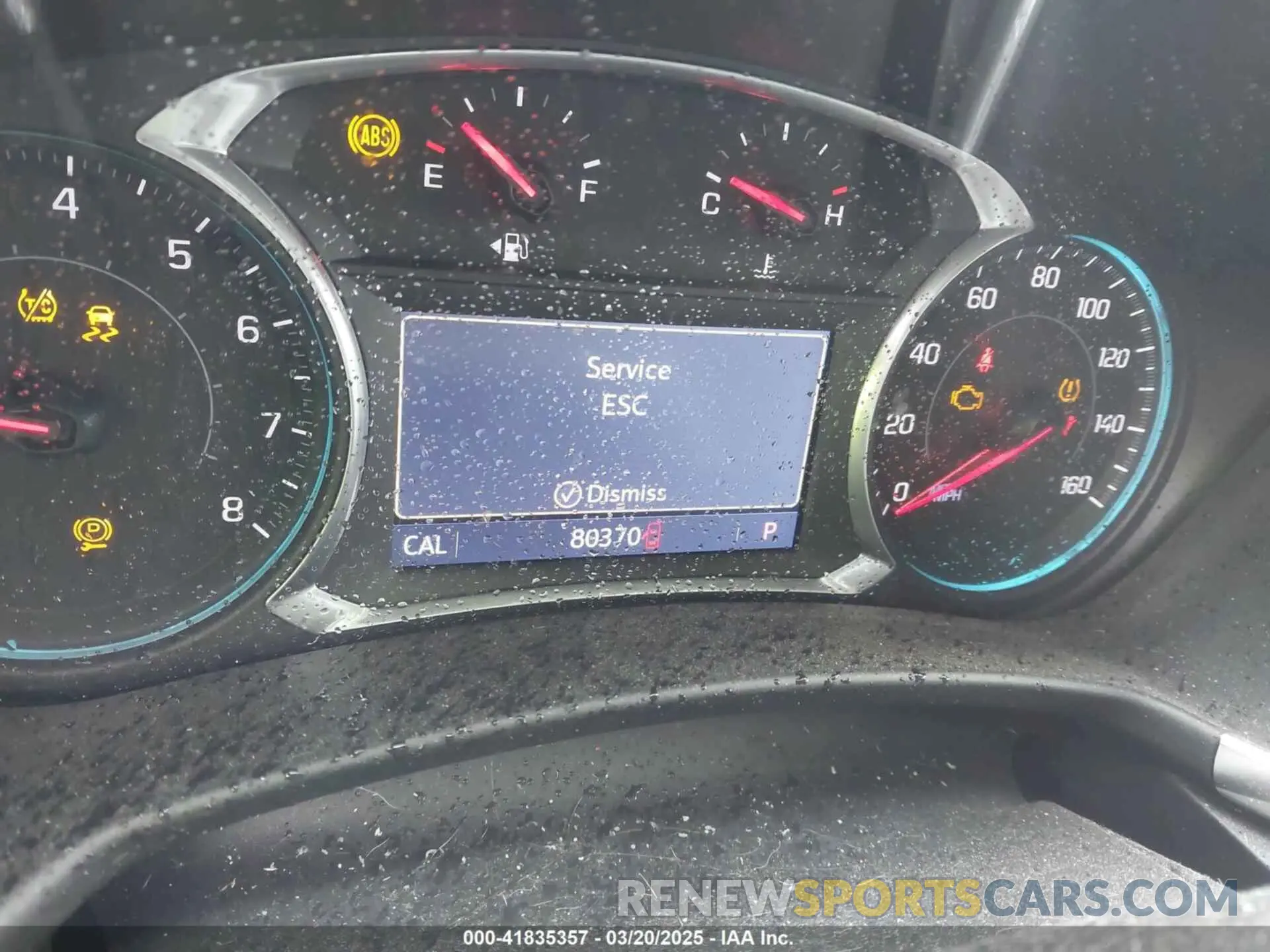 7 Photograph of a damaged car 2GNAXLEX6K6156343 CHEVROLET EQUINOX 2019
