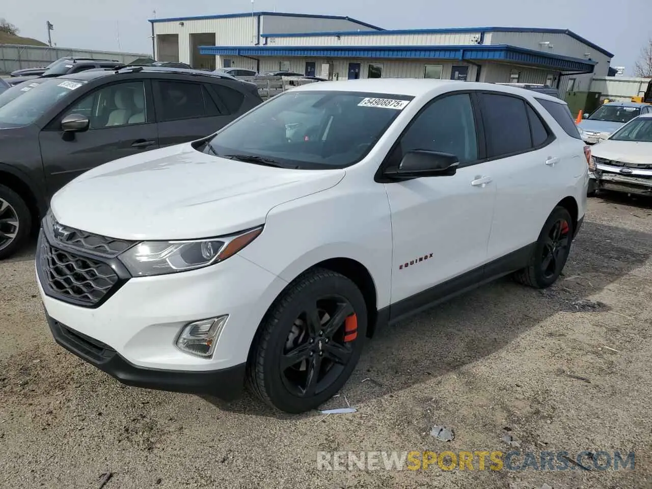 1 Photograph of a damaged car 2GNAXLEX6K6168363 CHEVROLET EQUINOX 2019