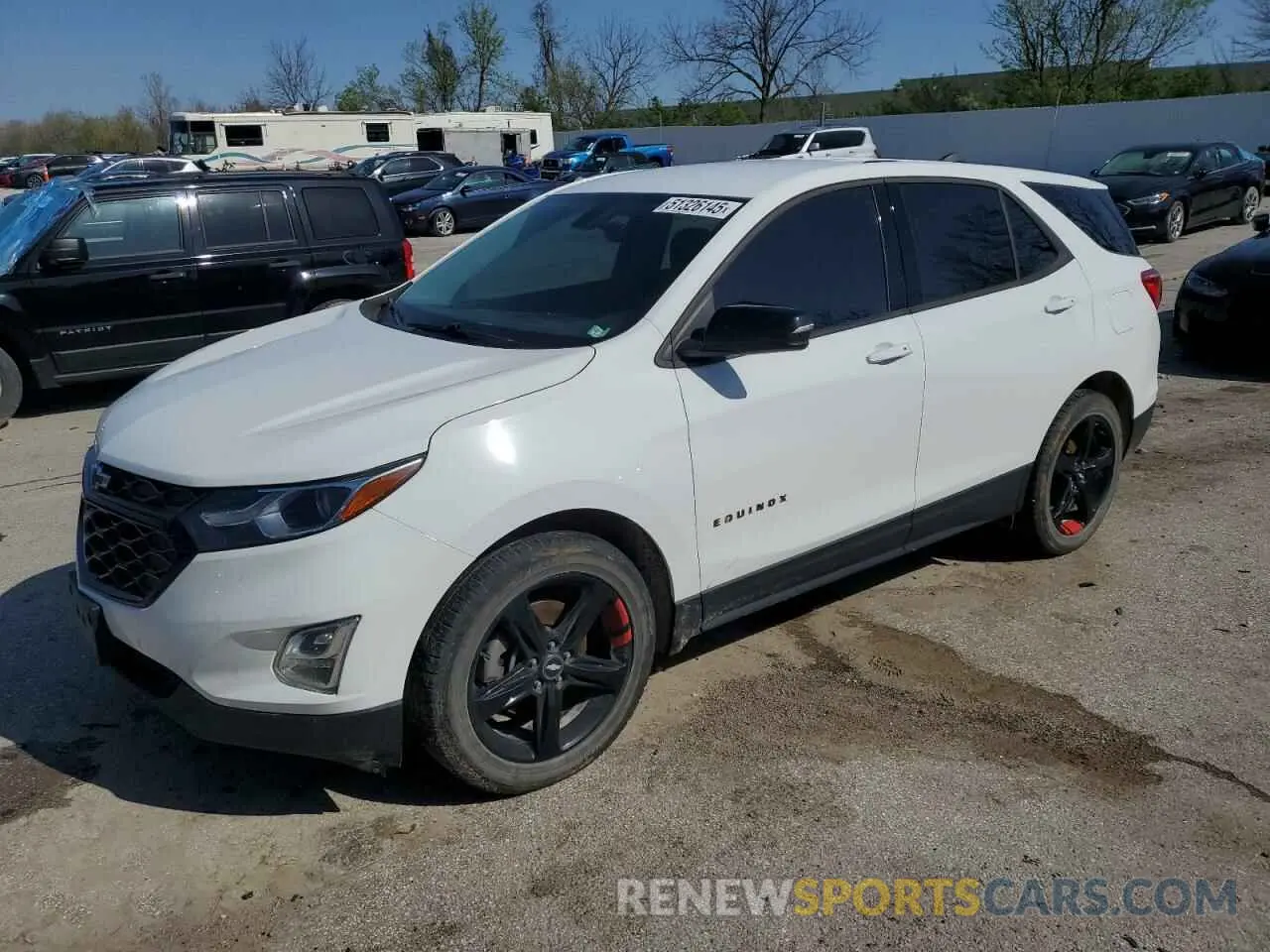 1 Photograph of a damaged car 2GNAXLEX6K6171487 CHEVROLET EQUINOX 2019
