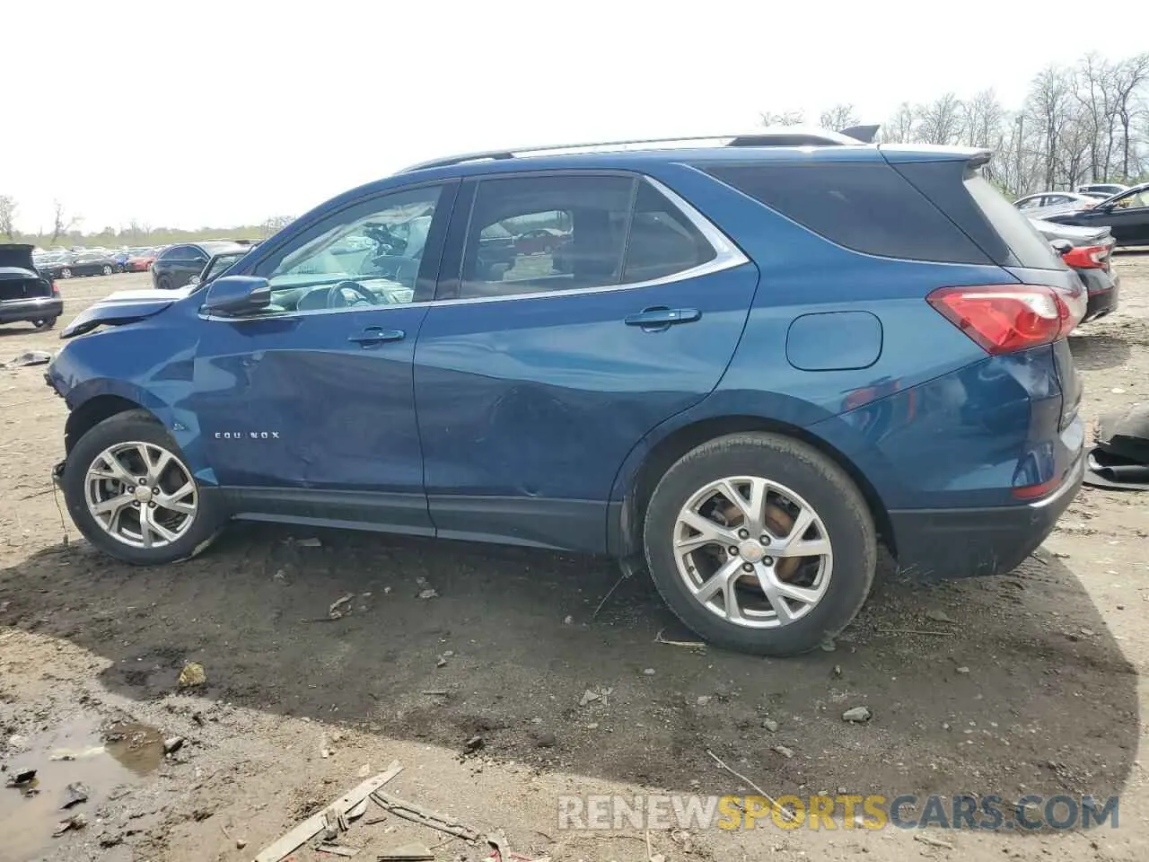 2 Photograph of a damaged car 2GNAXLEX6K6187303 CHEVROLET EQUINOX 2019