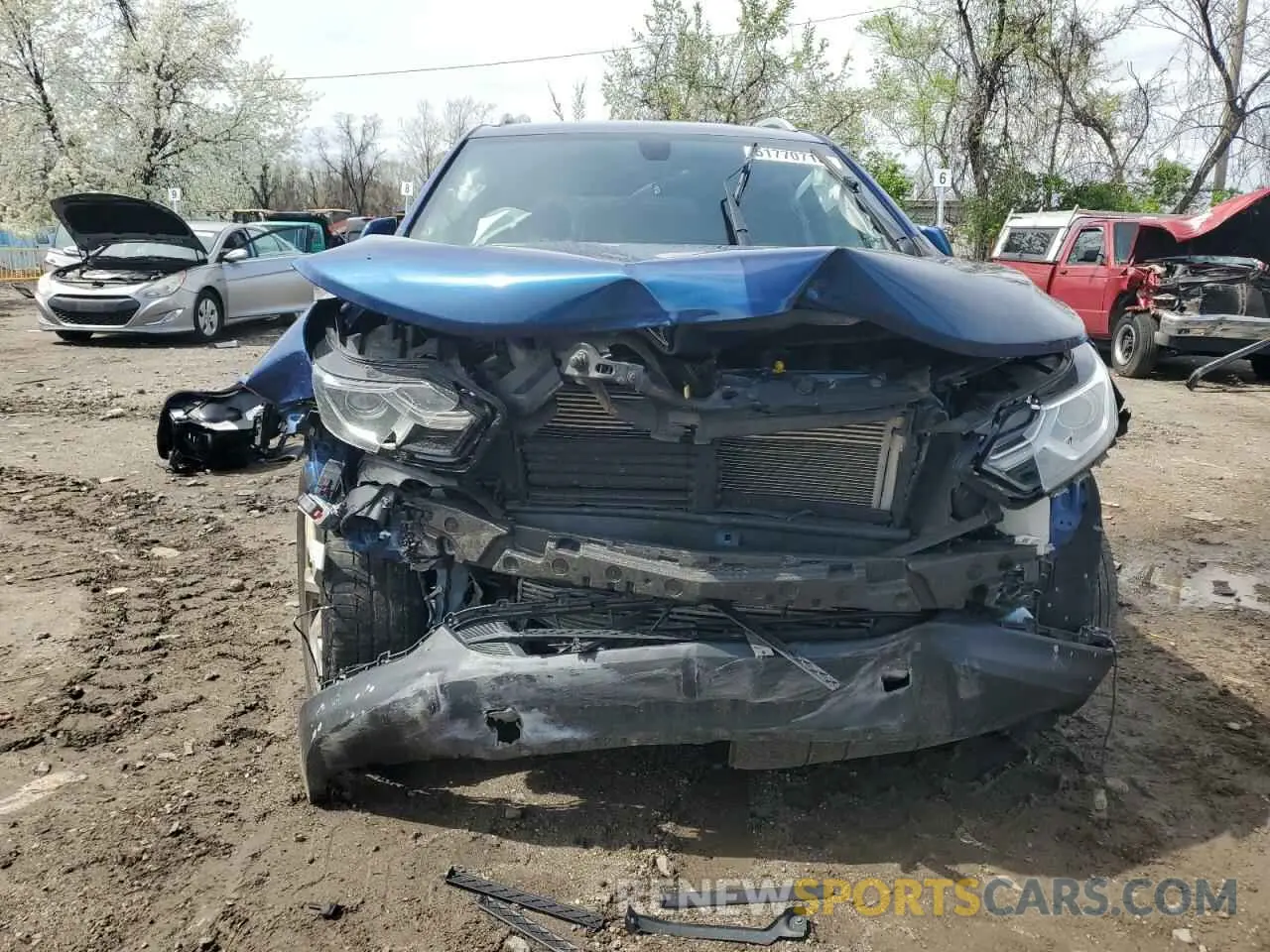 5 Photograph of a damaged car 2GNAXLEX6K6187303 CHEVROLET EQUINOX 2019