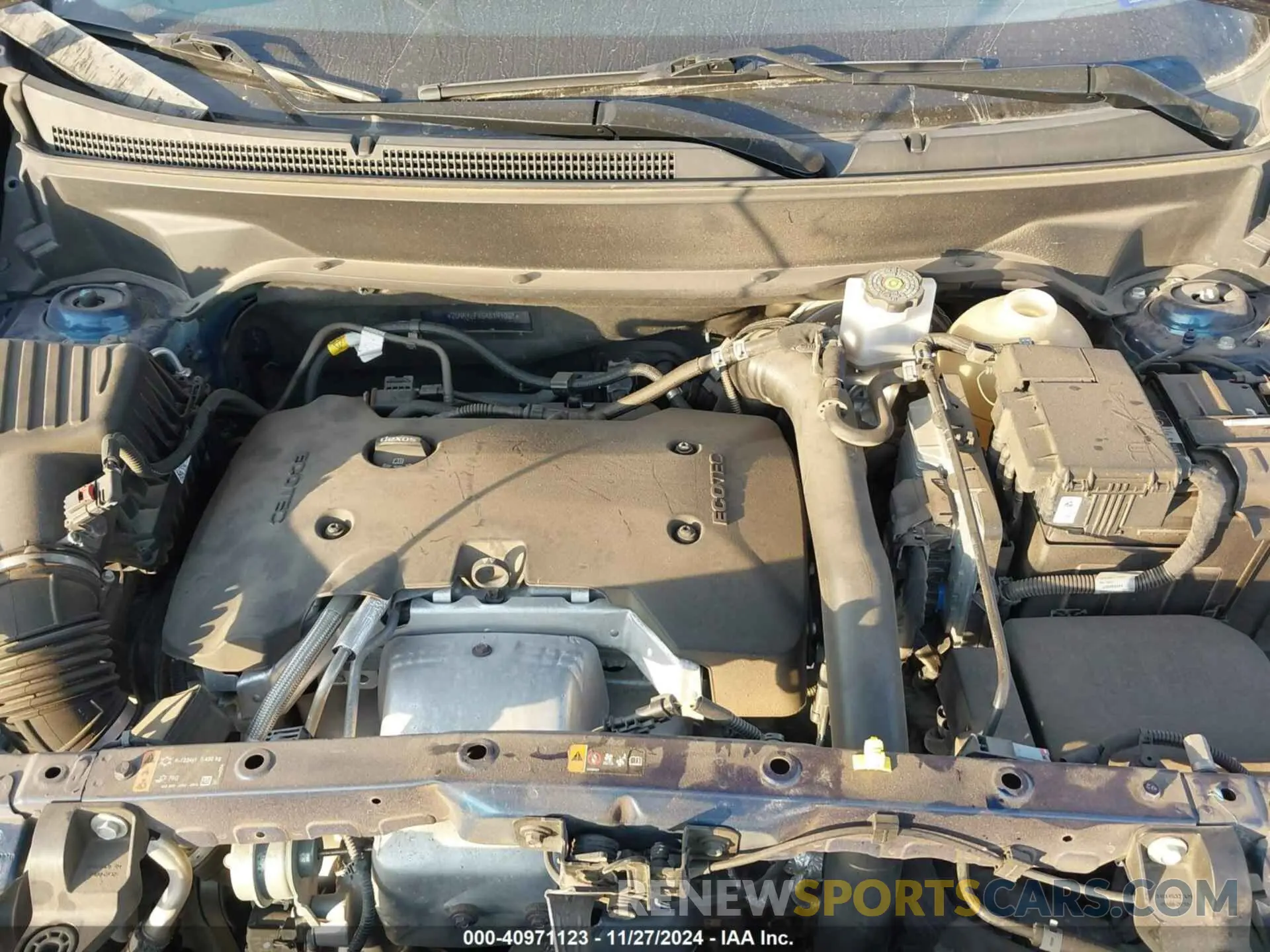 10 Photograph of a damaged car 2GNAXLEX6K6191061 CHEVROLET EQUINOX 2019