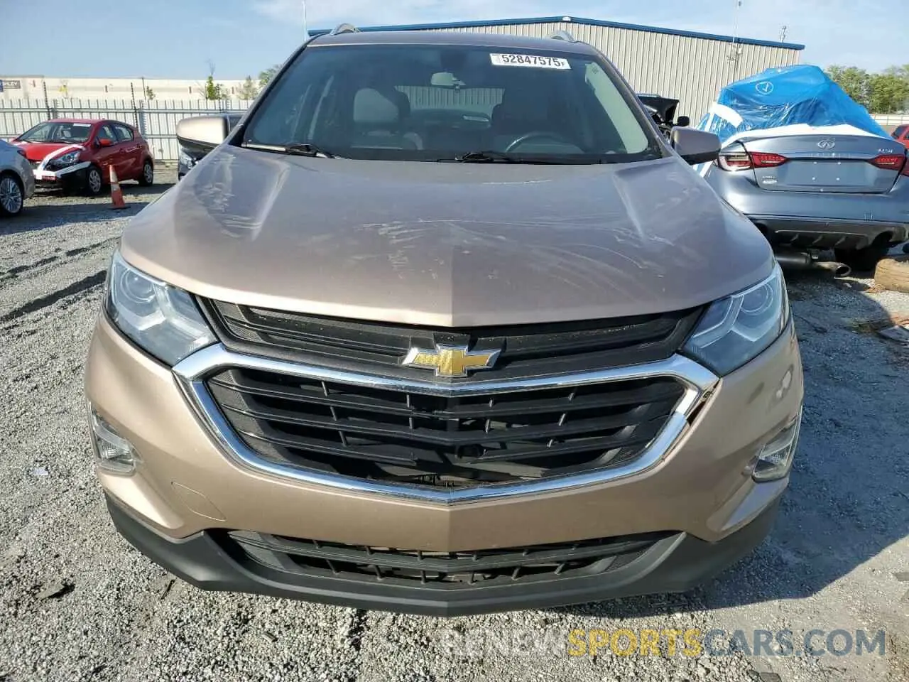 5 Photograph of a damaged car 2GNAXLEX6K6219358 CHEVROLET EQUINOX 2019