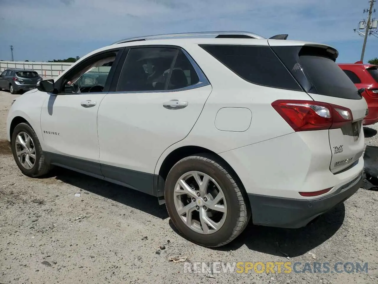 2 Photograph of a damaged car 2GNAXLEX8K6157655 CHEVROLET EQUINOX 2019