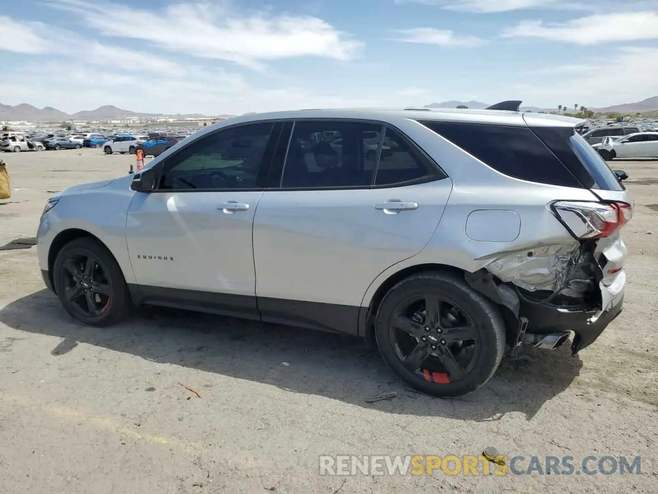 2 Photograph of a damaged car 2GNAXLEX8K6276354 CHEVROLET EQUINOX 2019