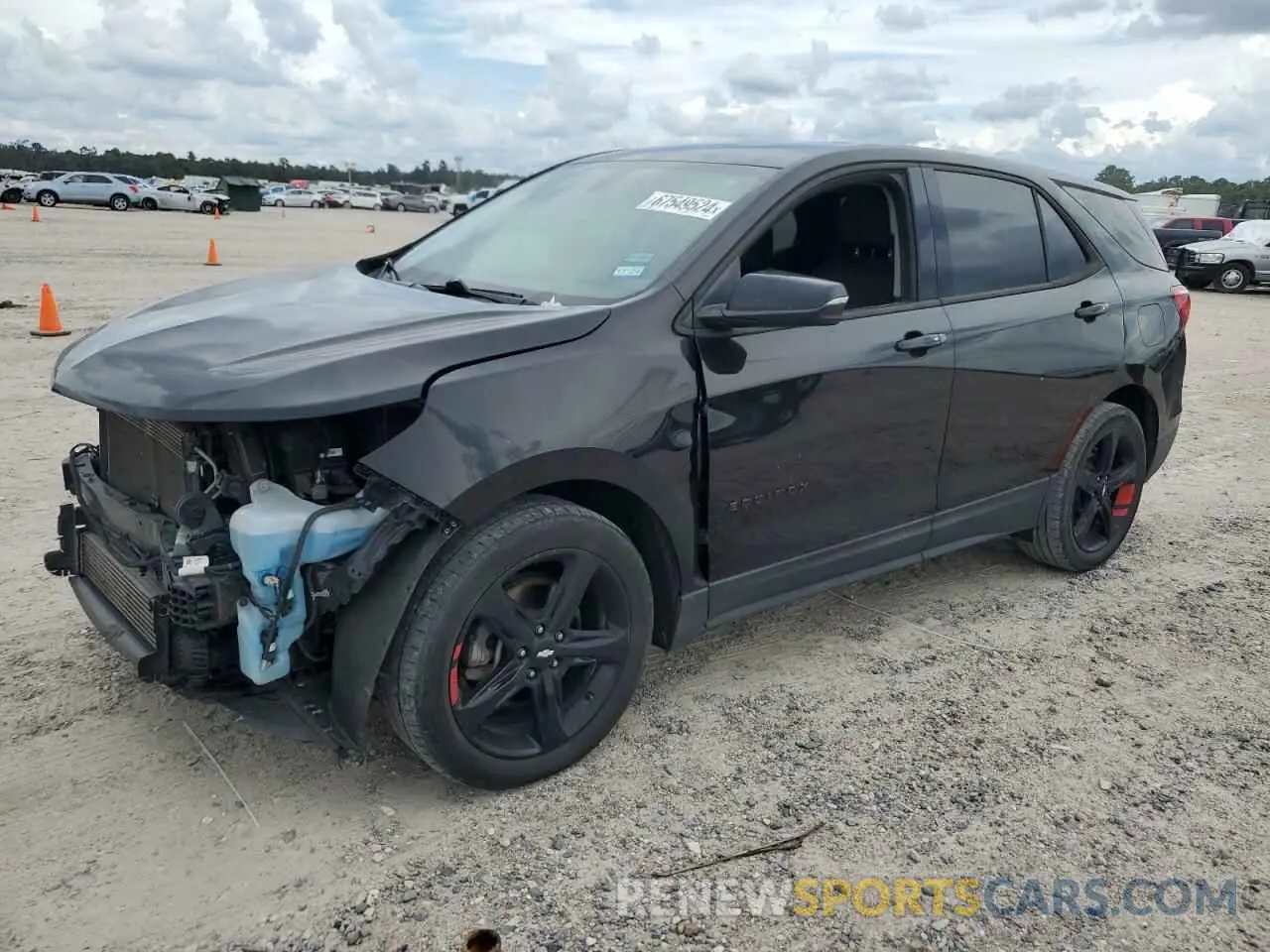 1 Photograph of a damaged car 2GNAXLEX9K6181205 CHEVROLET EQUINOX 2019