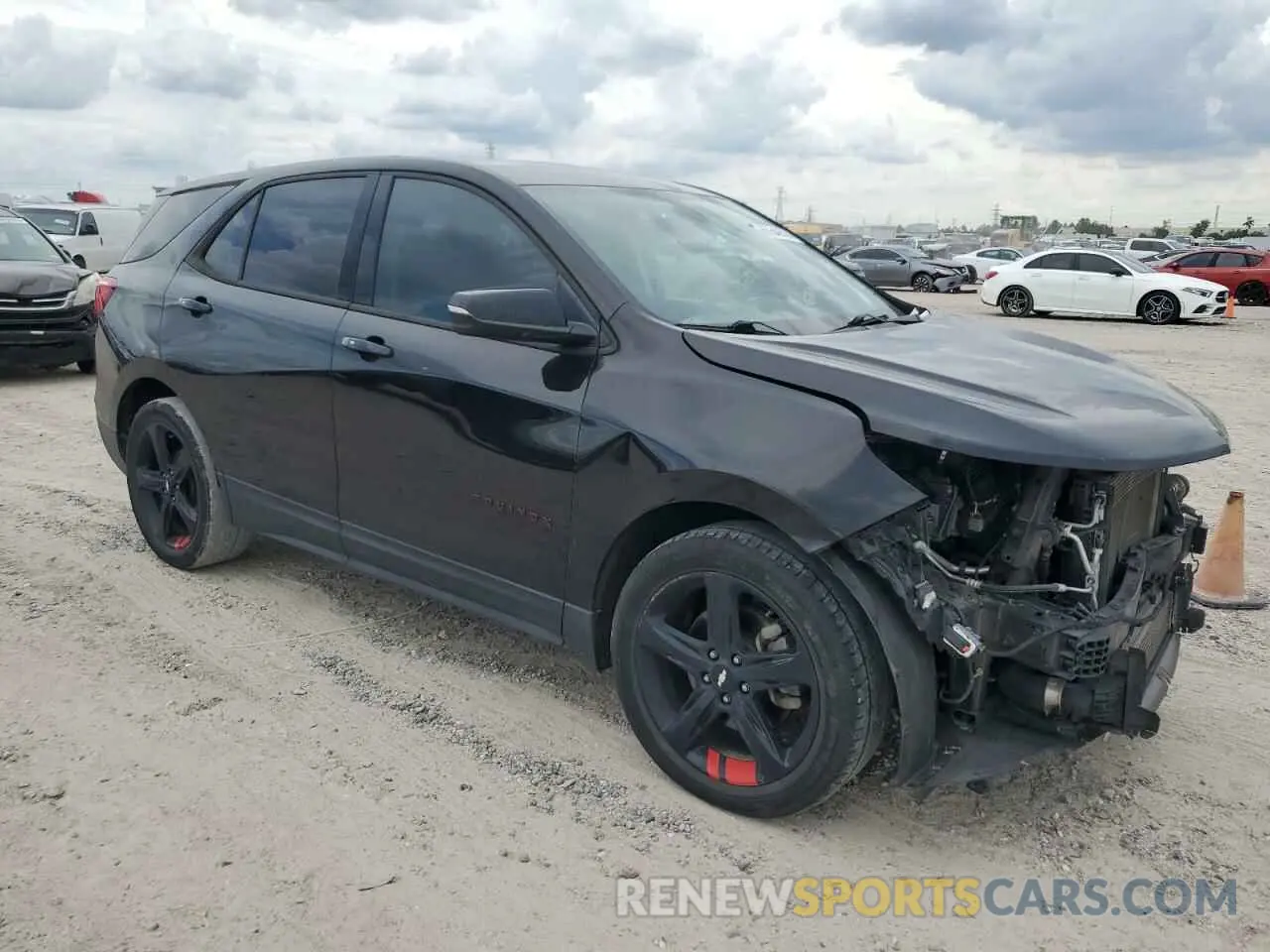 4 Photograph of a damaged car 2GNAXLEX9K6181205 CHEVROLET EQUINOX 2019