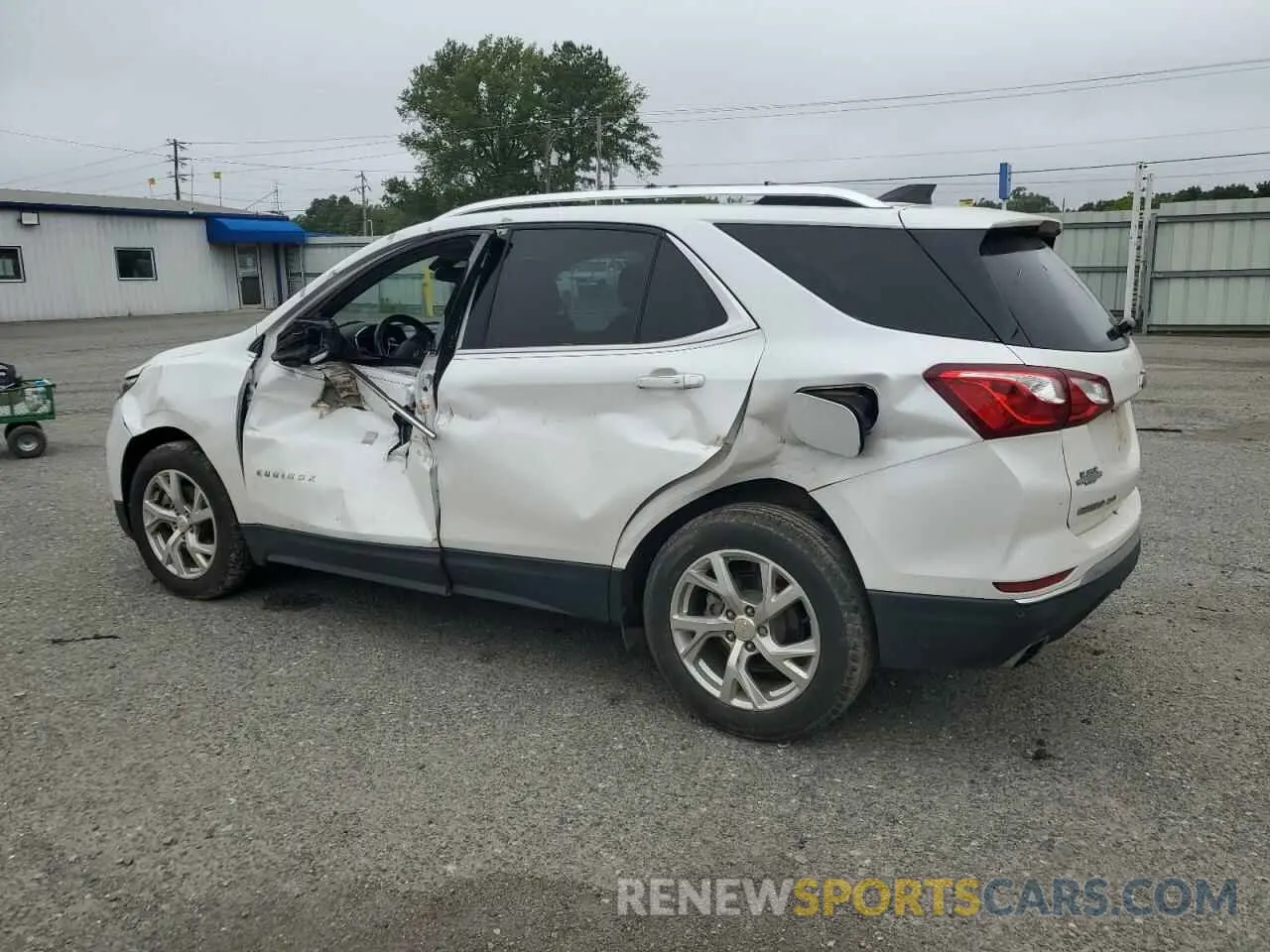 2 Photograph of a damaged car 2GNAXLEX9K6217474 CHEVROLET EQUINOX 2019