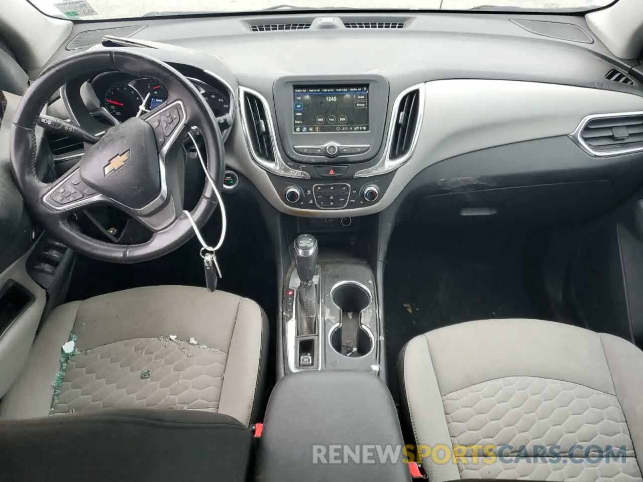 8 Photograph of a damaged car 2GNAXLEX9K6217474 CHEVROLET EQUINOX 2019