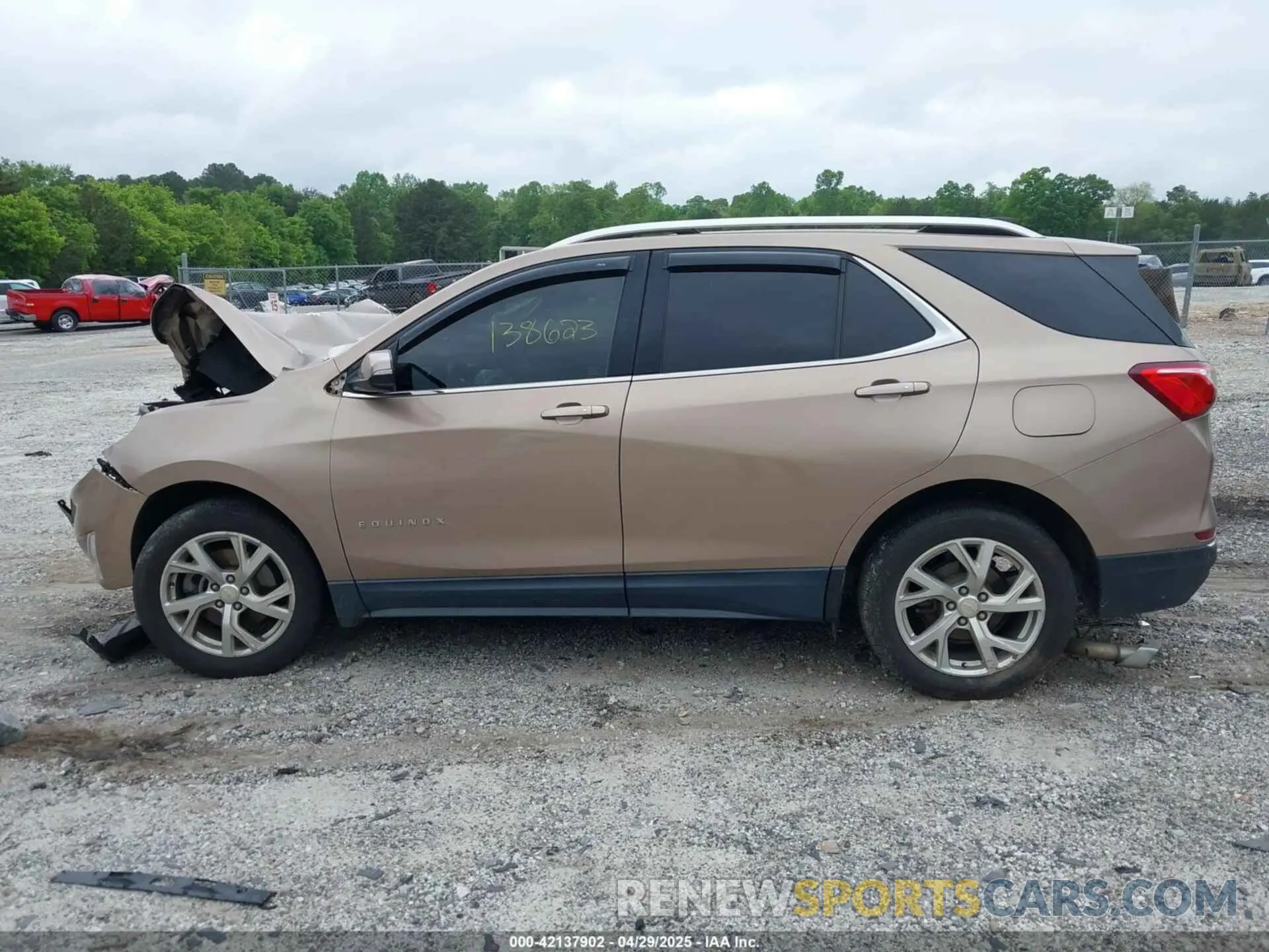 14 Photograph of a damaged car 2GNAXLEX9K6298525 CHEVROLET EQUINOX 2019