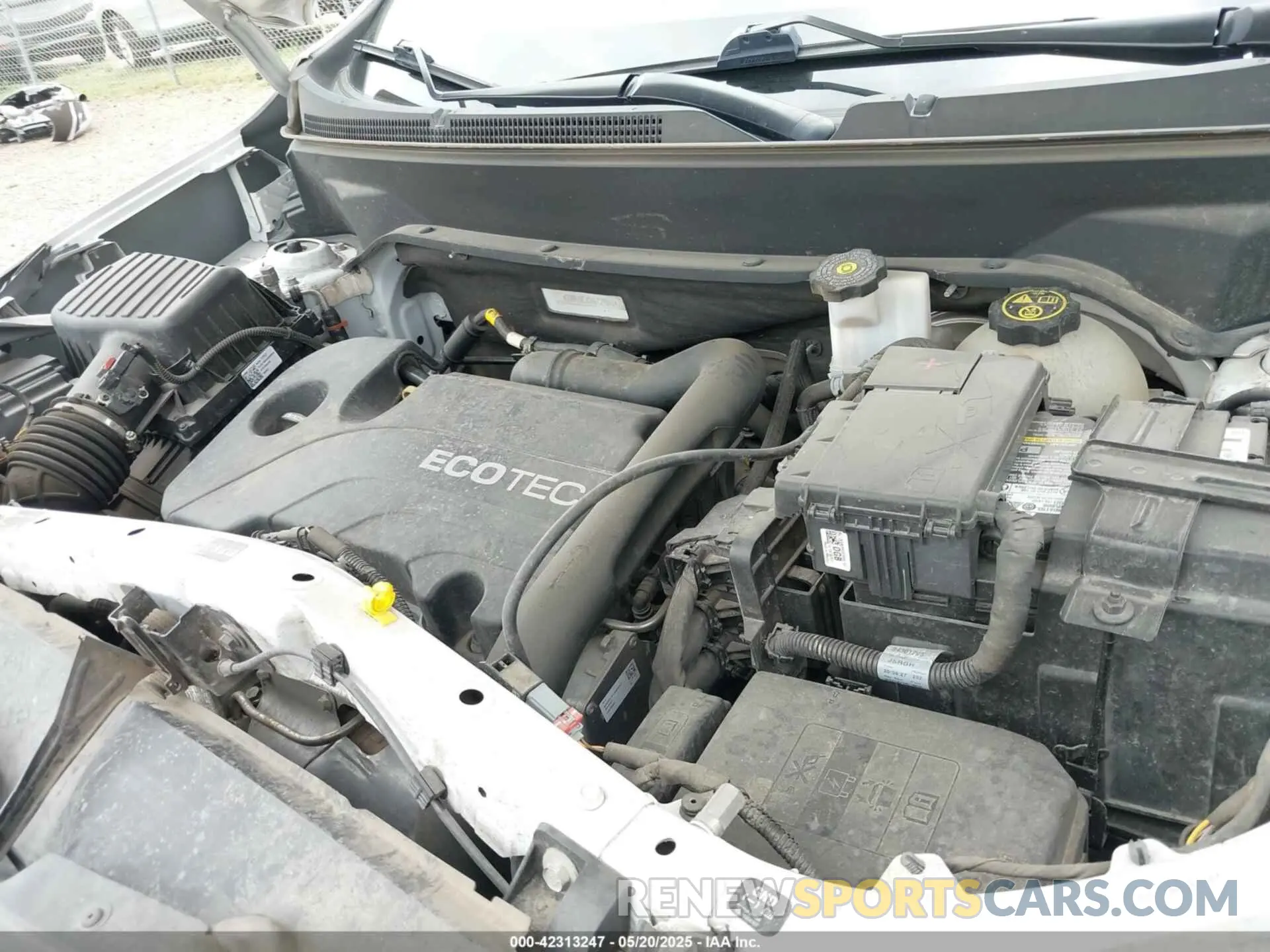 10 Photograph of a damaged car 2GNAXNEV0K6129357 CHEVROLET EQUINOX 2019