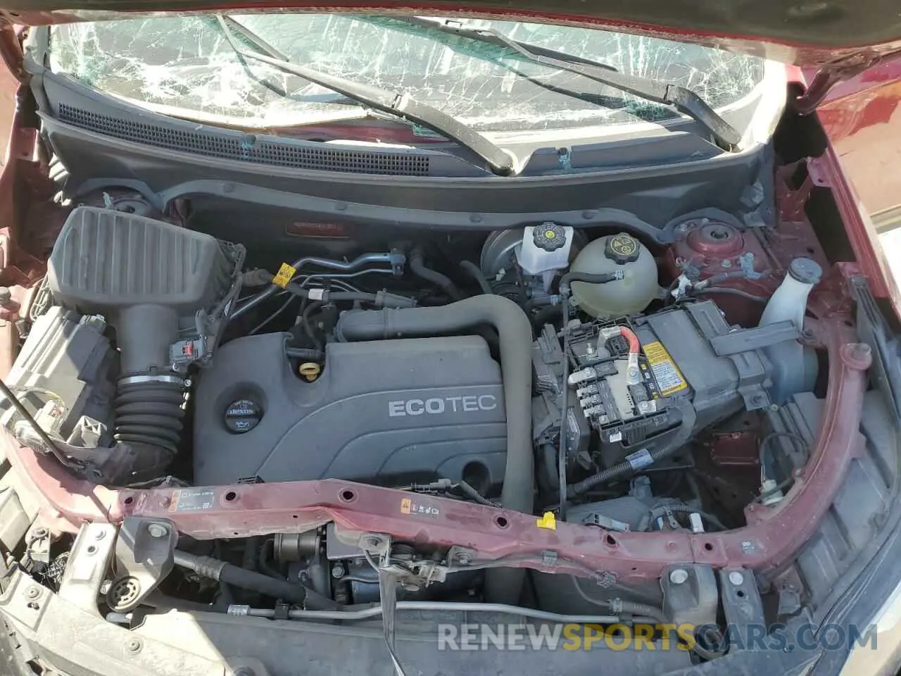 12 Photograph of a damaged car 2GNAXNEV1K6247207 CHEVROLET EQUINOX 2019