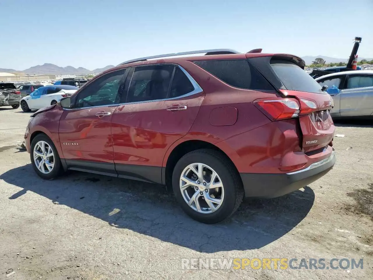 2 Photograph of a damaged car 2GNAXNEV1K6247207 CHEVROLET EQUINOX 2019