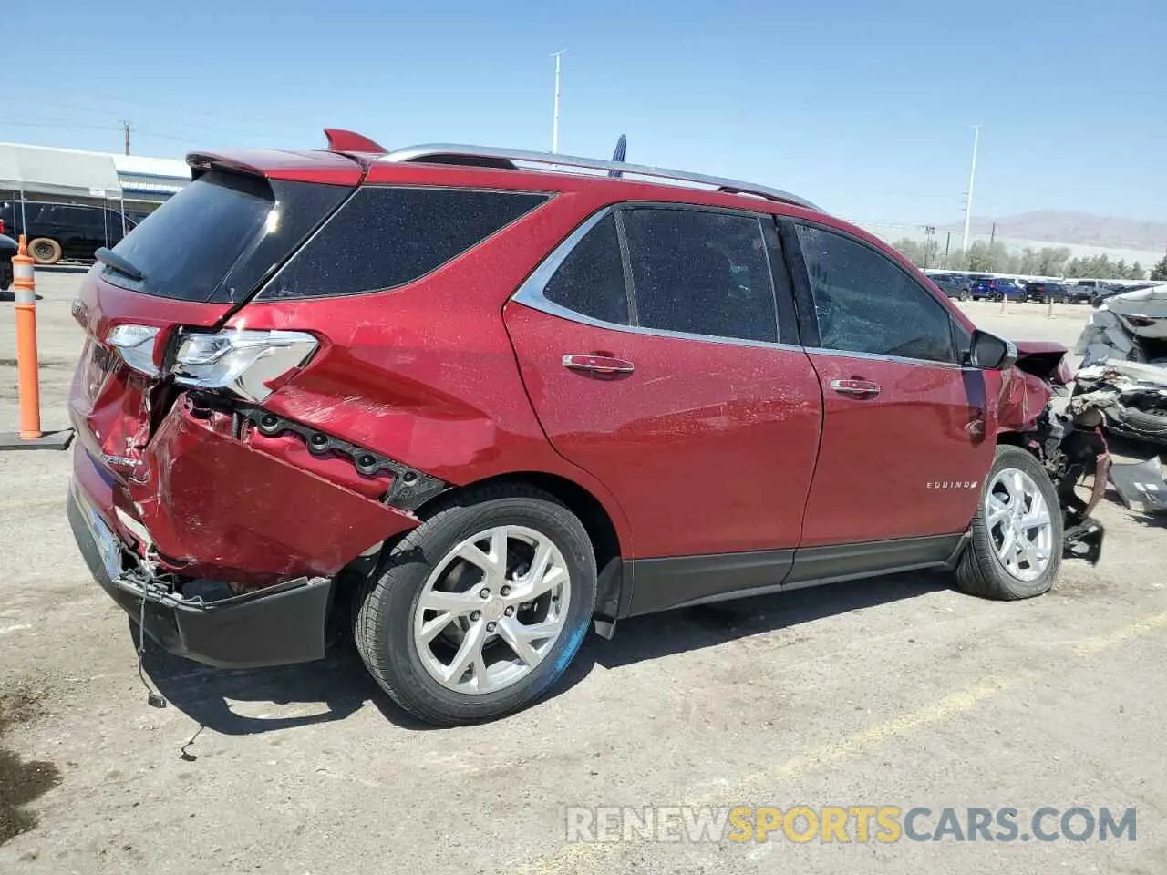 3 Photograph of a damaged car 2GNAXNEV1K6247207 CHEVROLET EQUINOX 2019