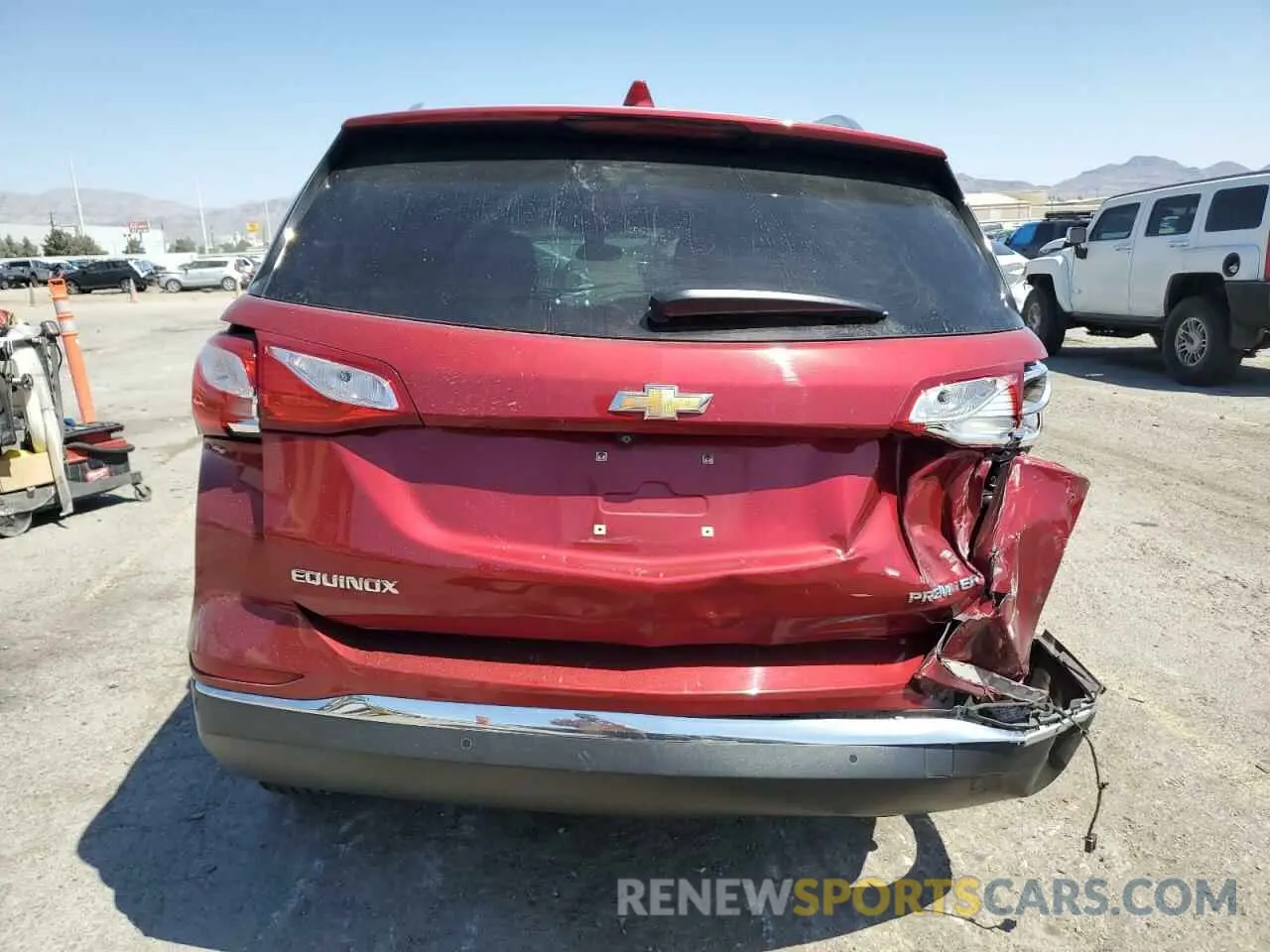 6 Photograph of a damaged car 2GNAXNEV1K6247207 CHEVROLET EQUINOX 2019